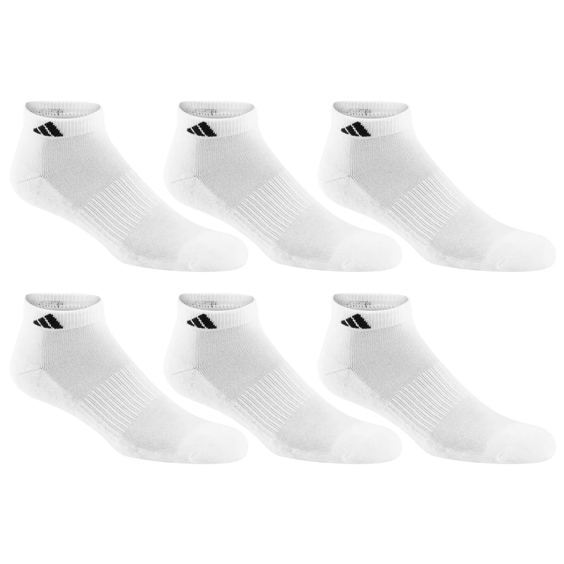 adidas Athletic Low-Cut Socks - 6-Pack