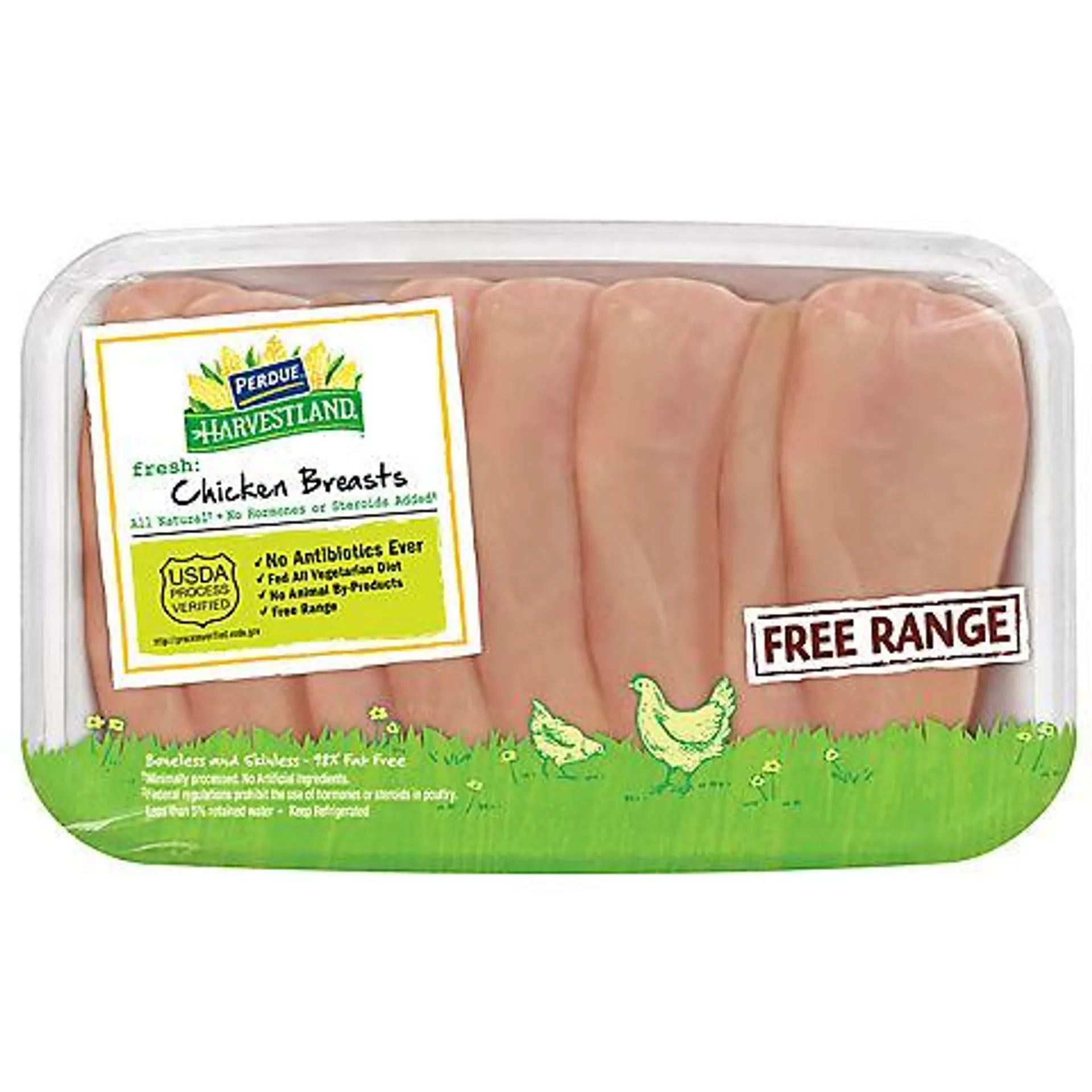 Perdue Harvestland Chicken Breasts, 2.5-3.75 lb