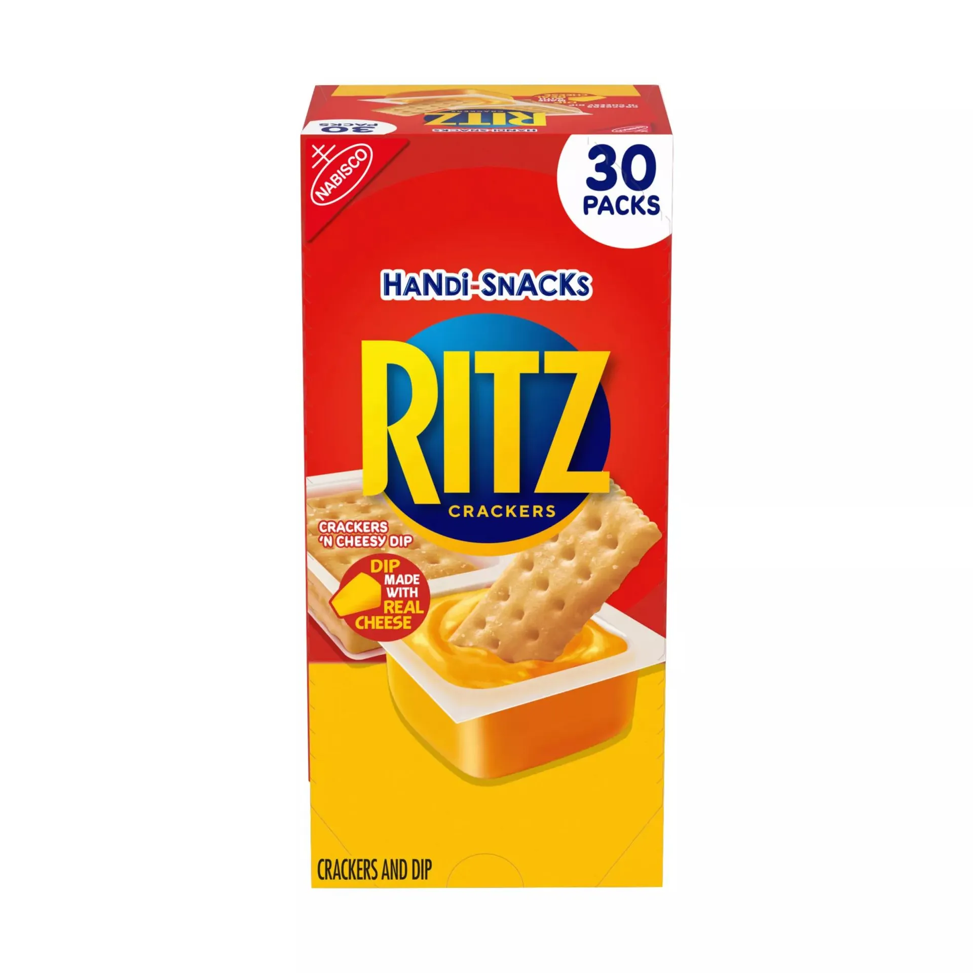 Handi-Snacks Ritz Crackers and Cheese Dip, 30 pk./0.95 oz..