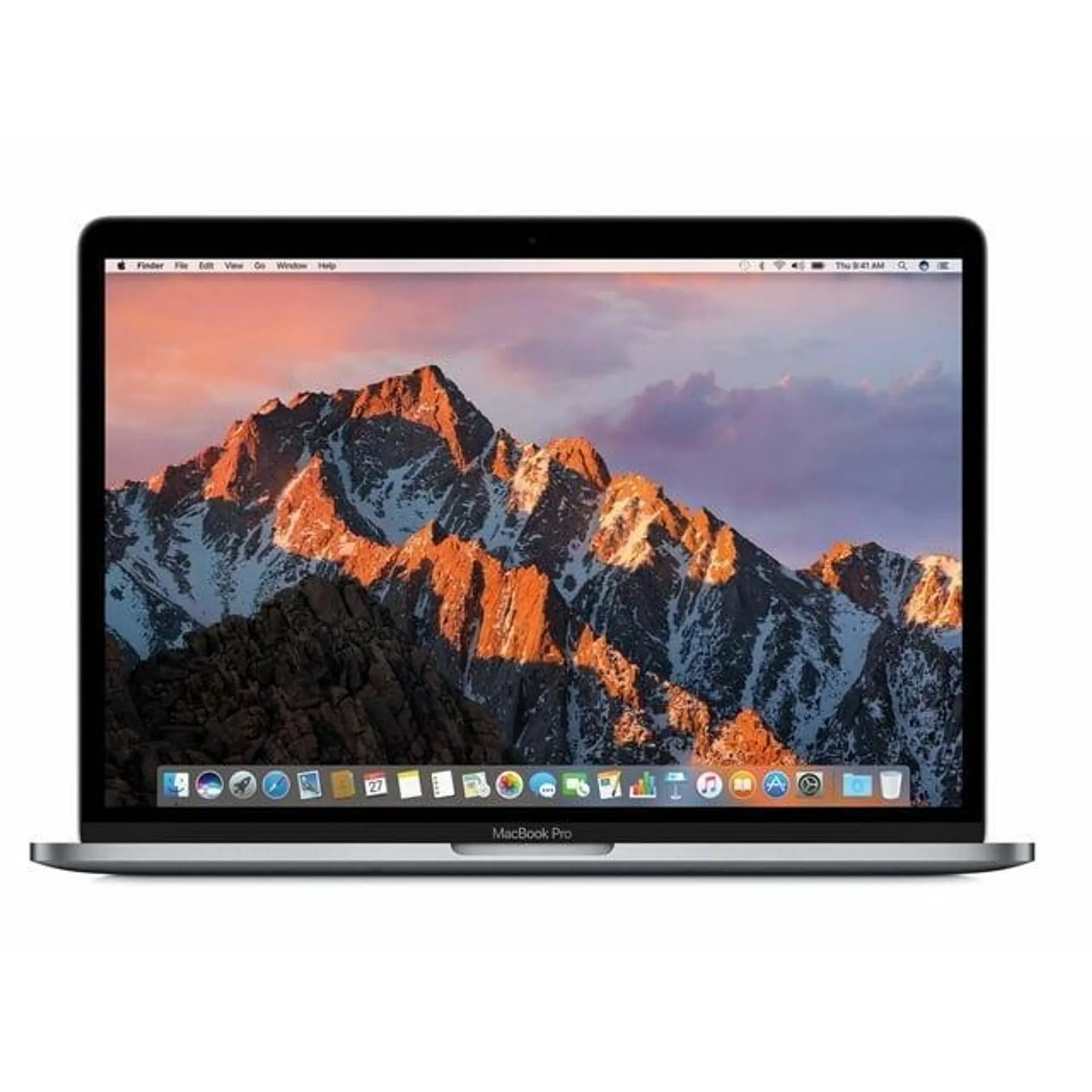 Restored Apple MacBook Pro Laptop Core i5 2.3GHz 8GB RAM 128GB SSD 13" Space Gray MPXQ2LL/A (2017) (Refurbished)