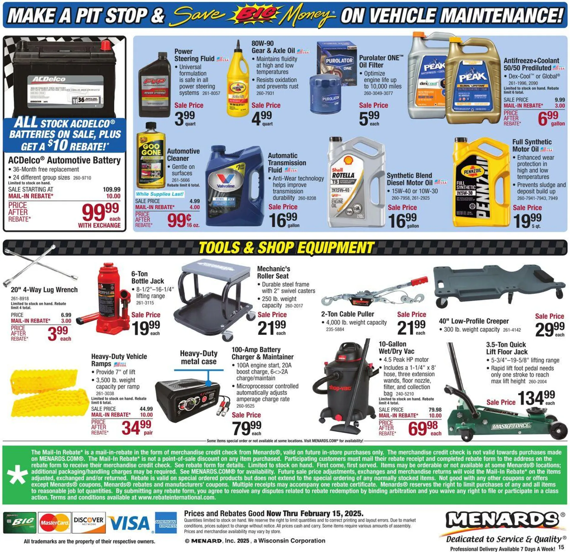 Catálogo de Menards Current weekly ad 5 de febrero al 15 de febrero 2025 - Página 25