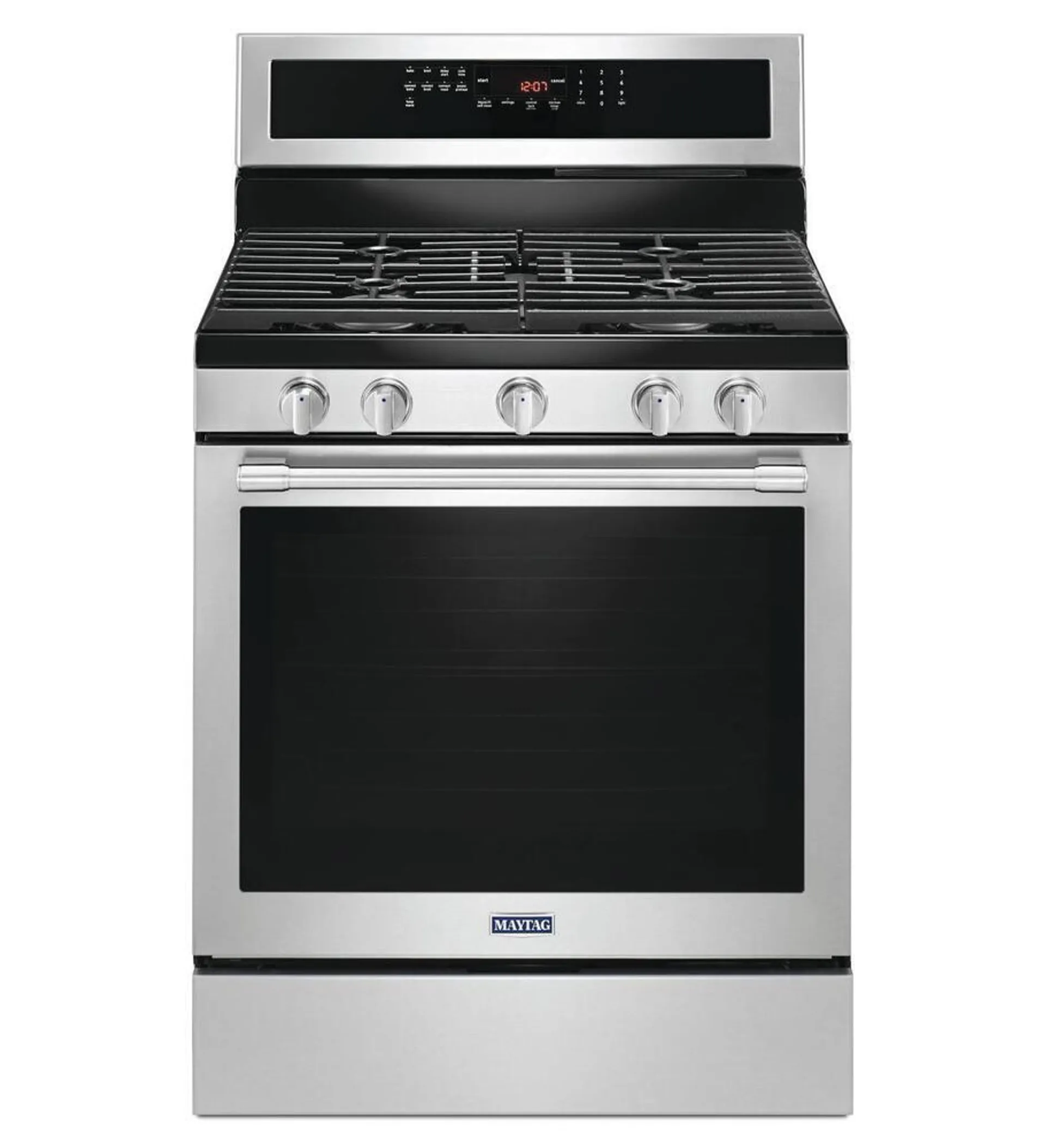 Maytag® 30" 5.8 cu.ft. Fingerprint Resistant Stainless Steel Gas Convection Range