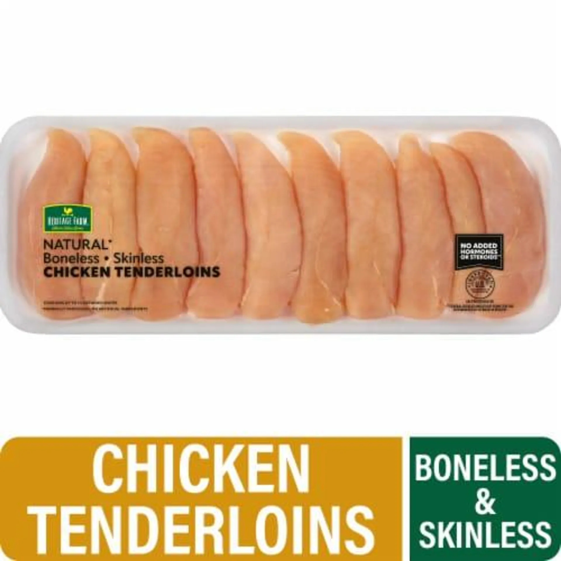 Heritage Farm® Boneless Skinless Chicken Tenderloins