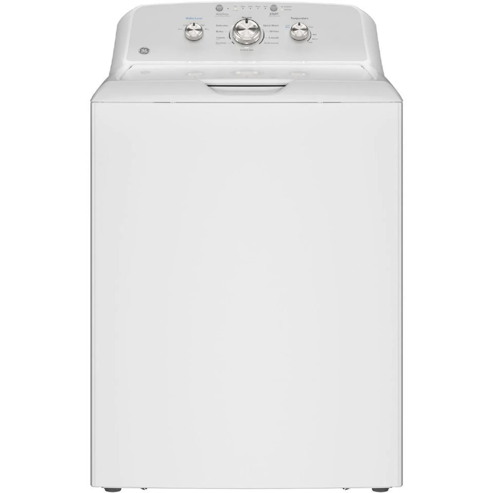 GE Appliances GTW385ASWWS 4.3 cu. ft. Capacity Washer with Stainless Steel Basket,Cold Plus and Water Level Control​ - White