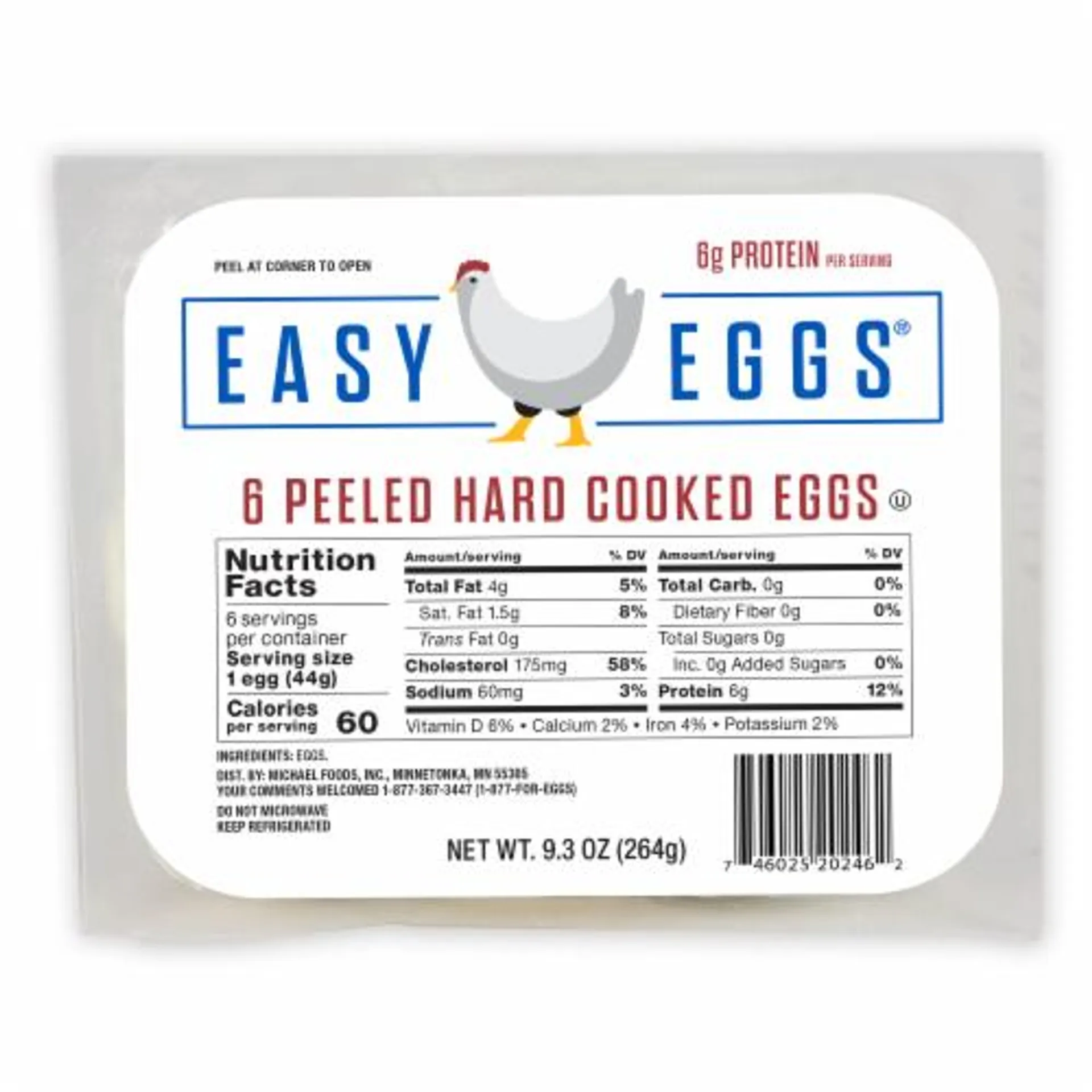 Easy Eggs® Peeled Hard Cooked Eggs