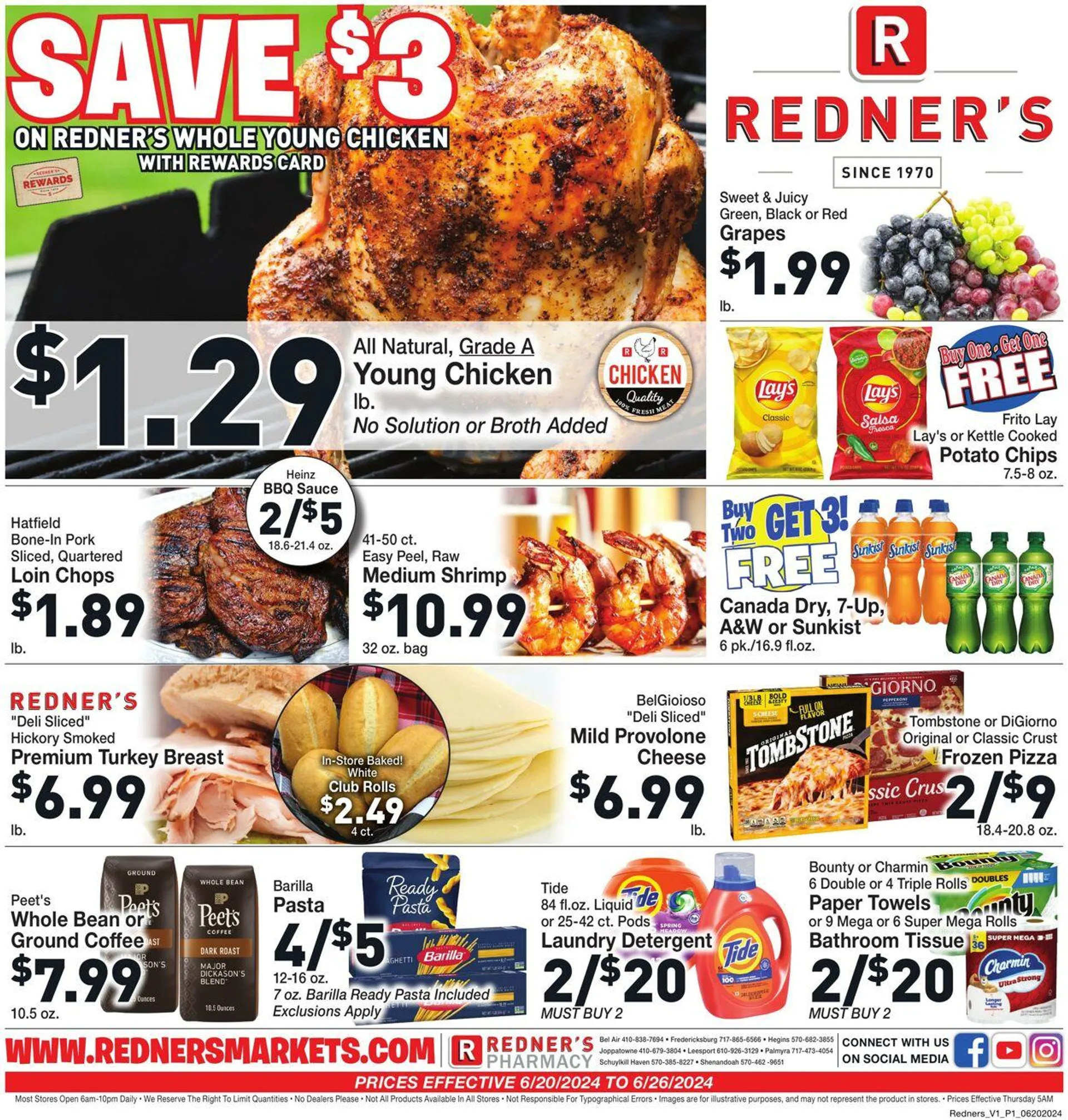 Redner’s Warehouse Market Current weekly ad - 1