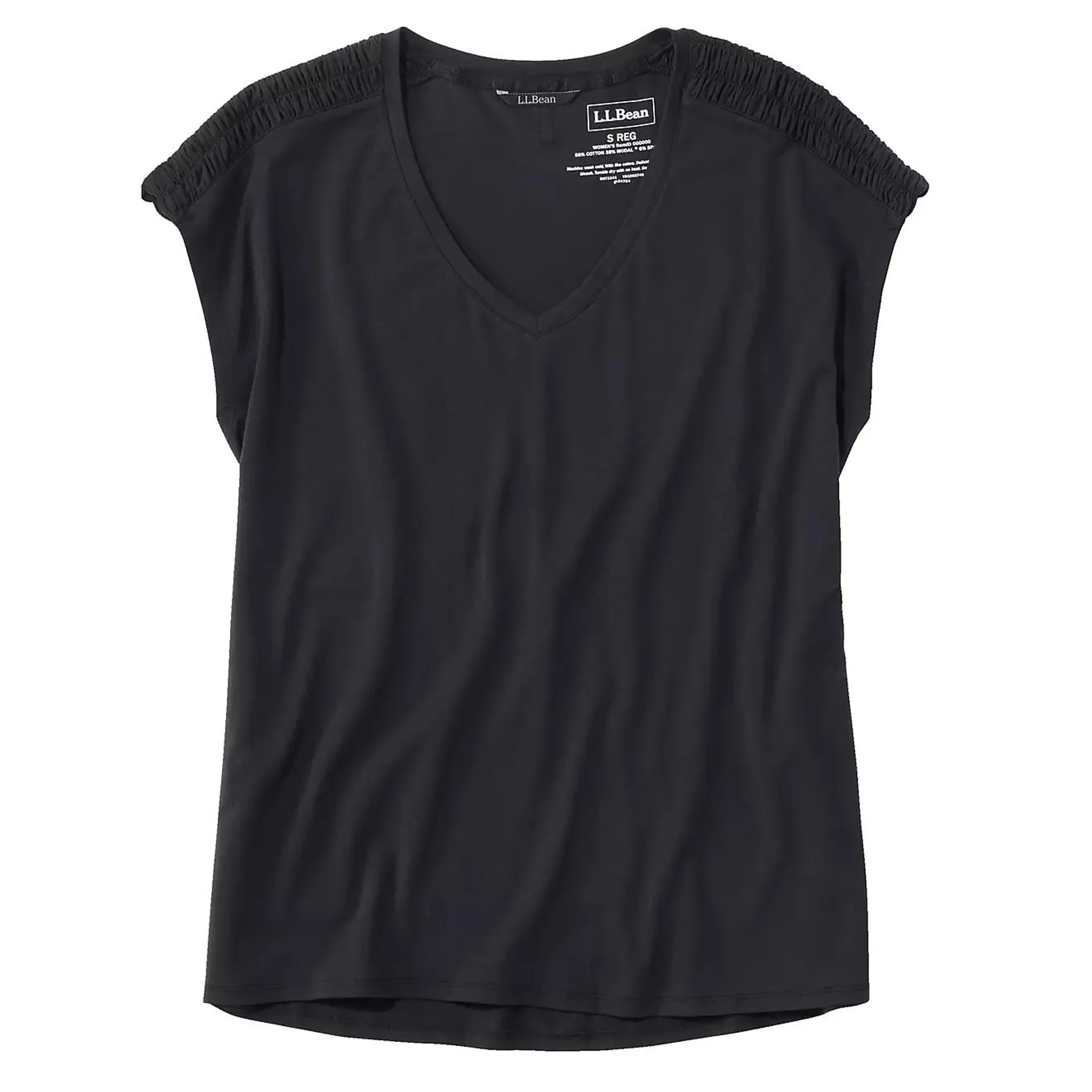 L.L.Bean Women's Beyond Soft V-neck T-shirt