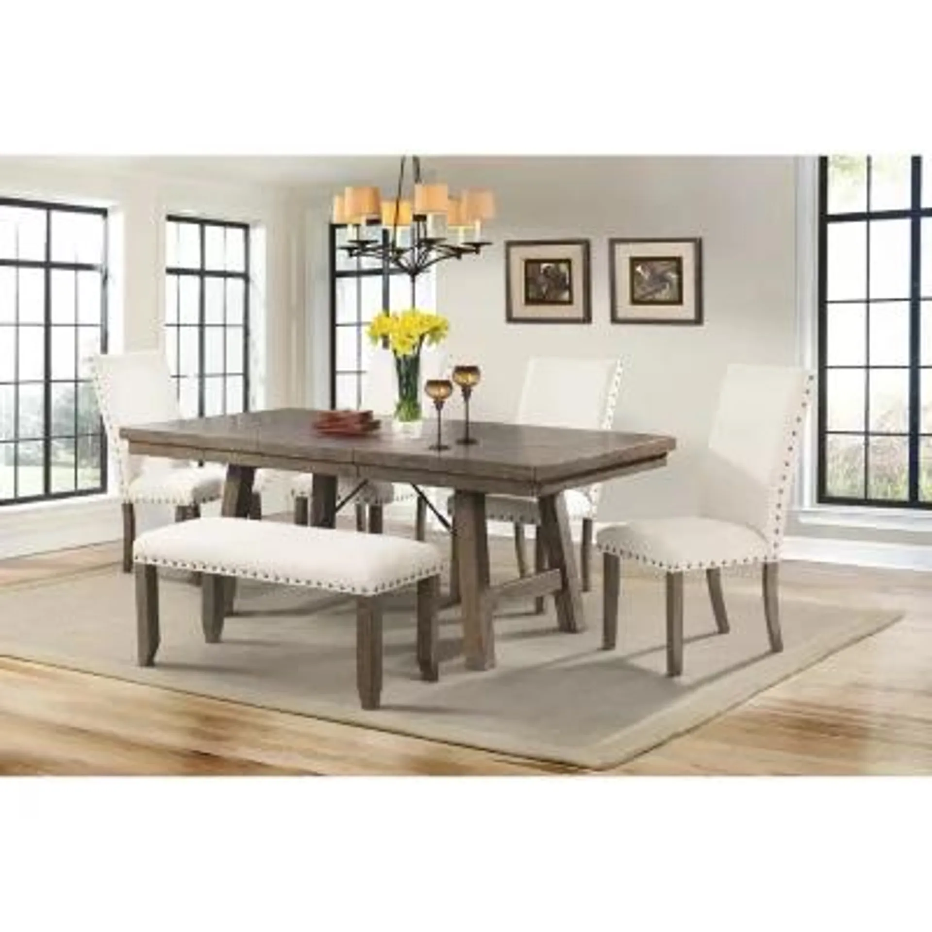 Dex Rustic Dining Collection Set, Assorted Set Pieces