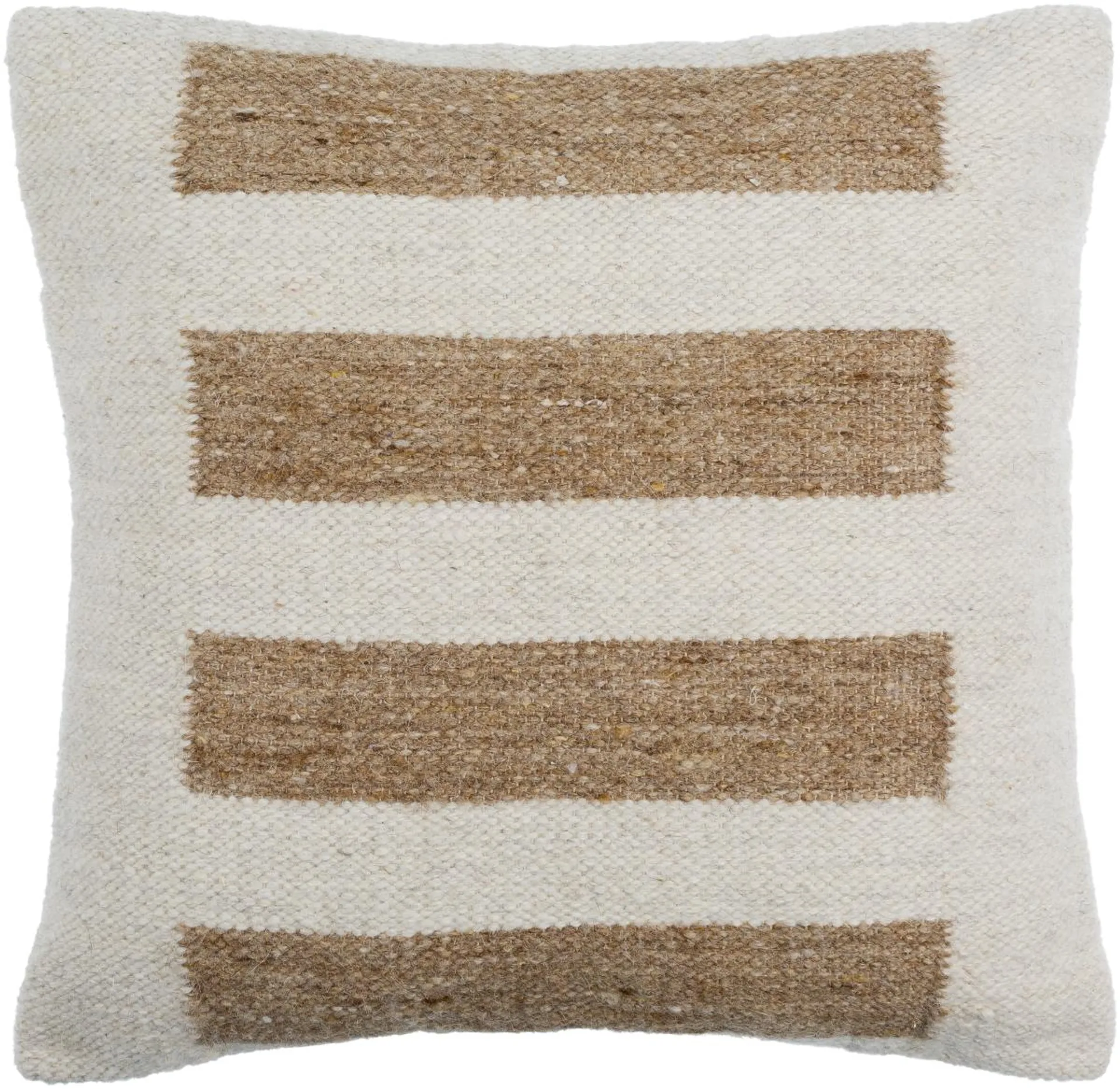 Livabliss OSM004-2222P 22 x 22 in. Osmund Accent Square Pillow, Brown