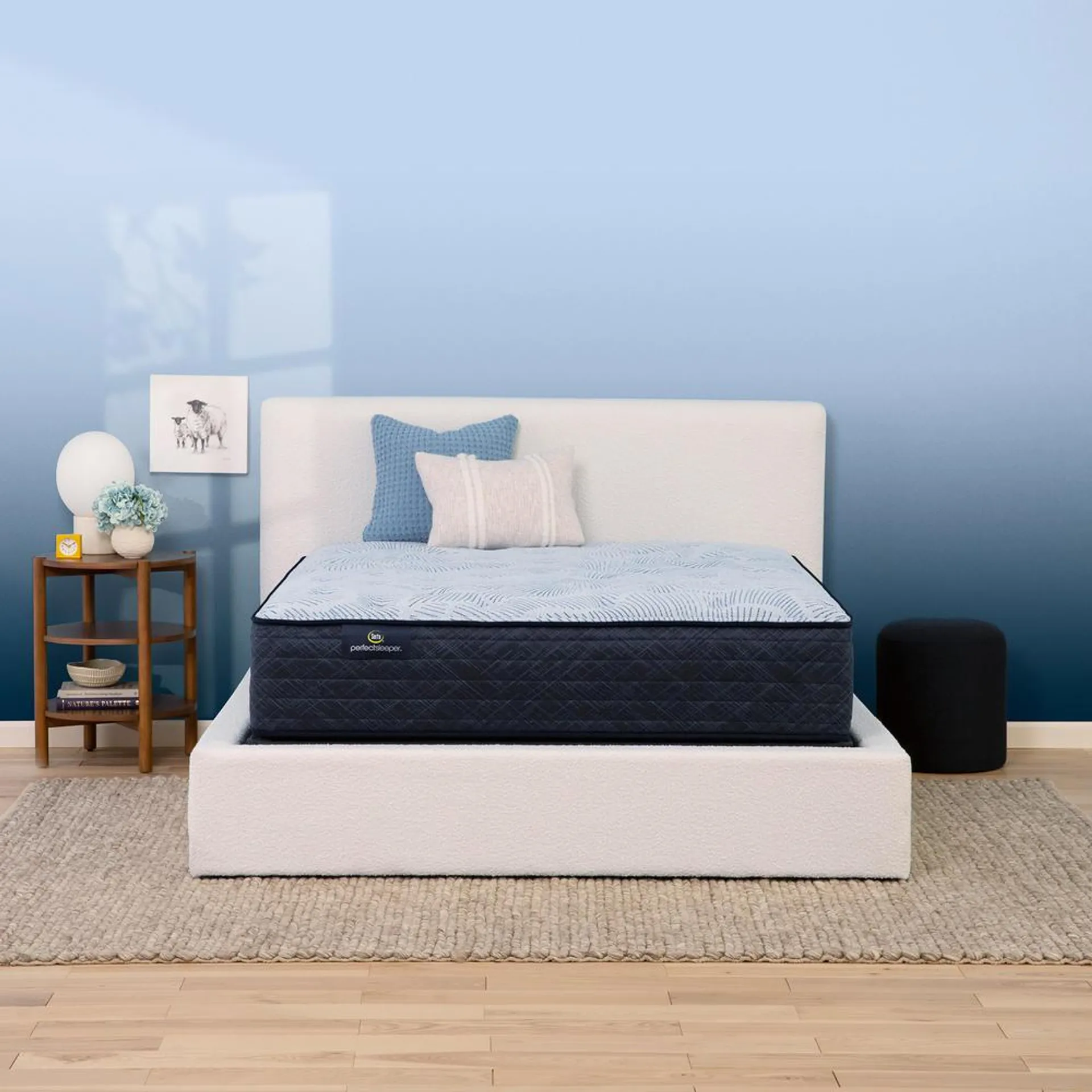 Serta Perfect Sleeper Blue Lagoon Nights 13.5" Plush Mattress - King