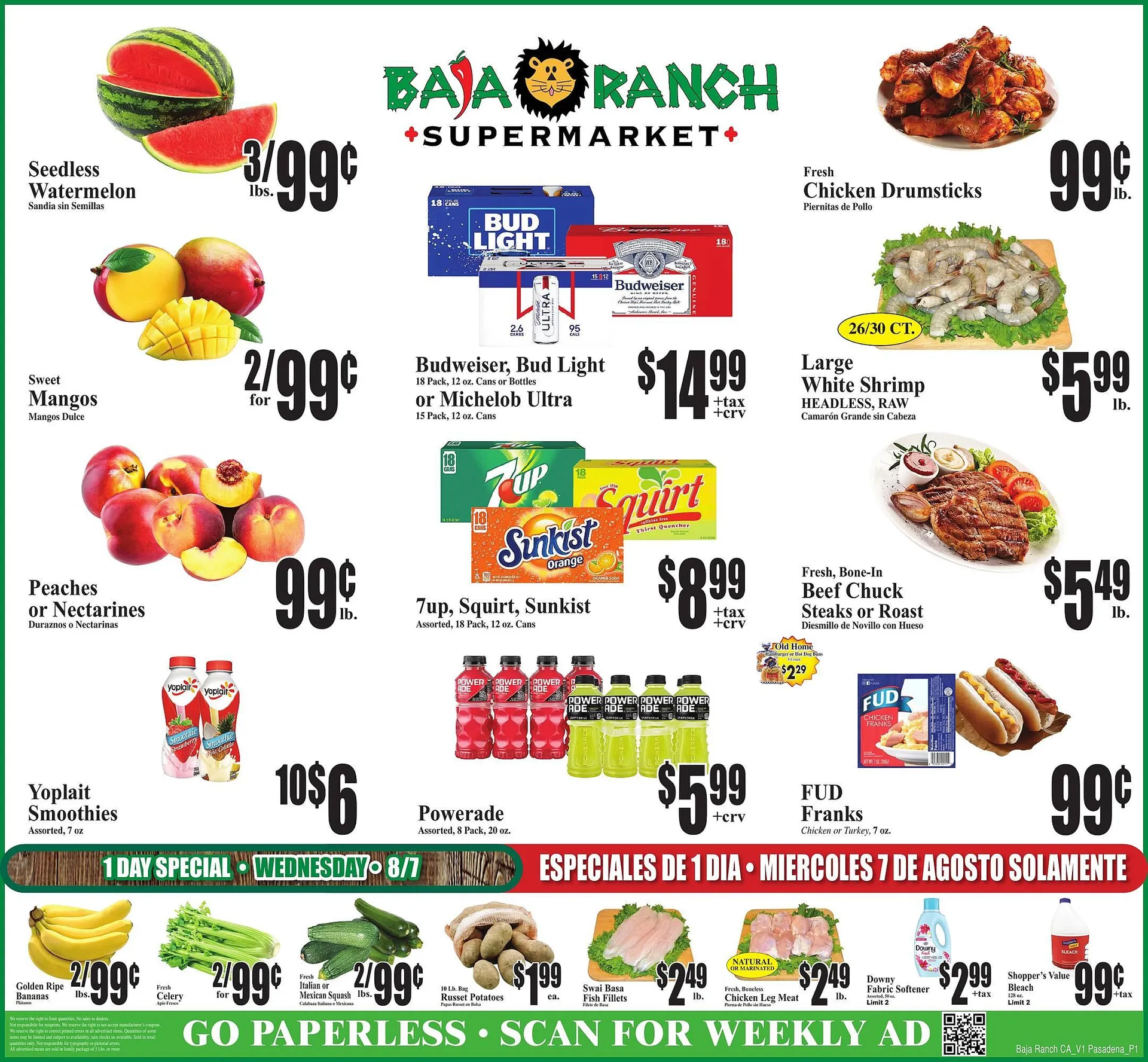 Baja Ranch Weekly Ad - 1