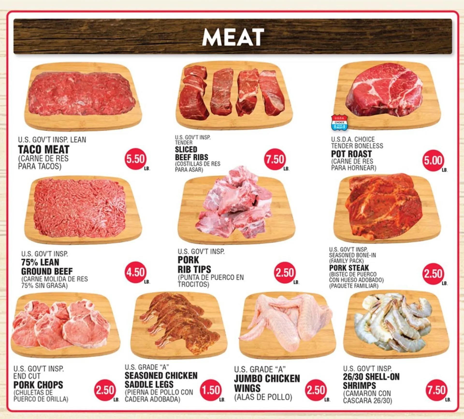 Carnicerias Jimenez Weekly Ad - 1