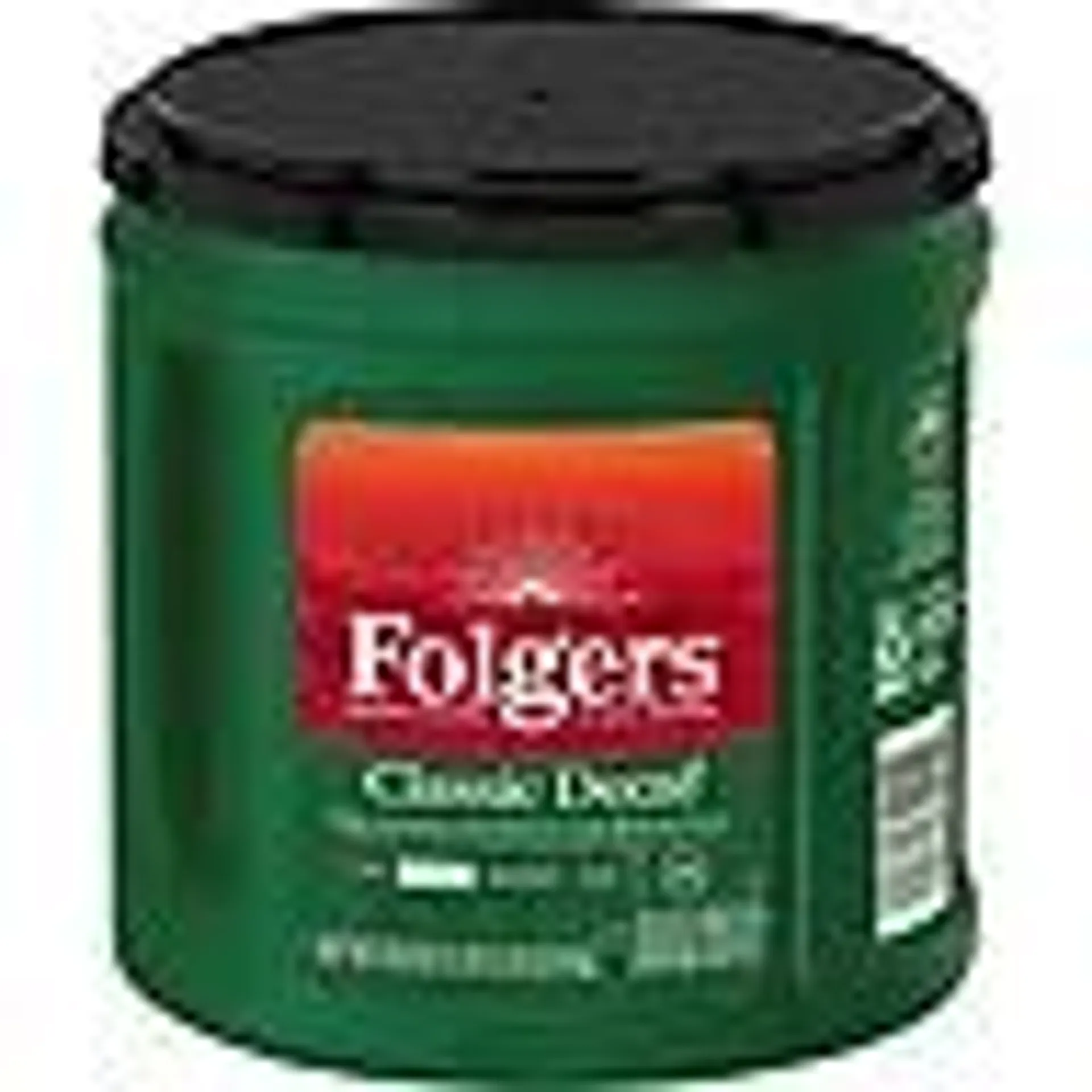 Folgers Decaffeinated Classic Roast Ground Coffee, 28.8 oz.