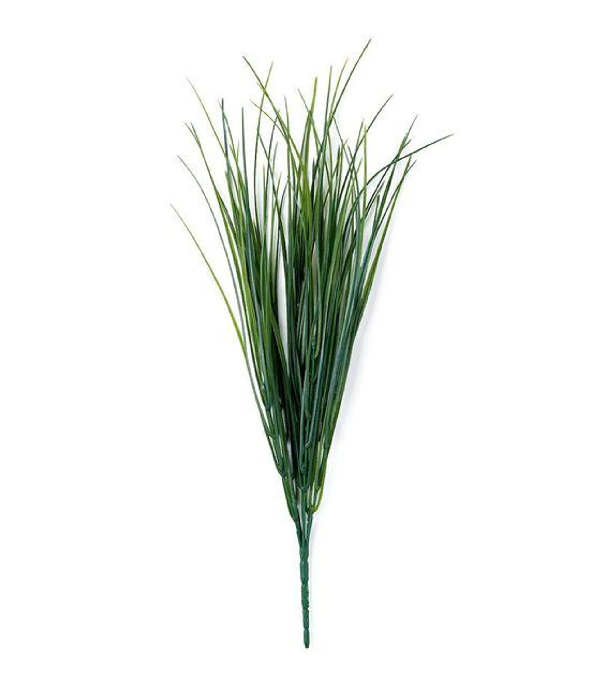 17" Spring Green Grass Bush by Bloom Room