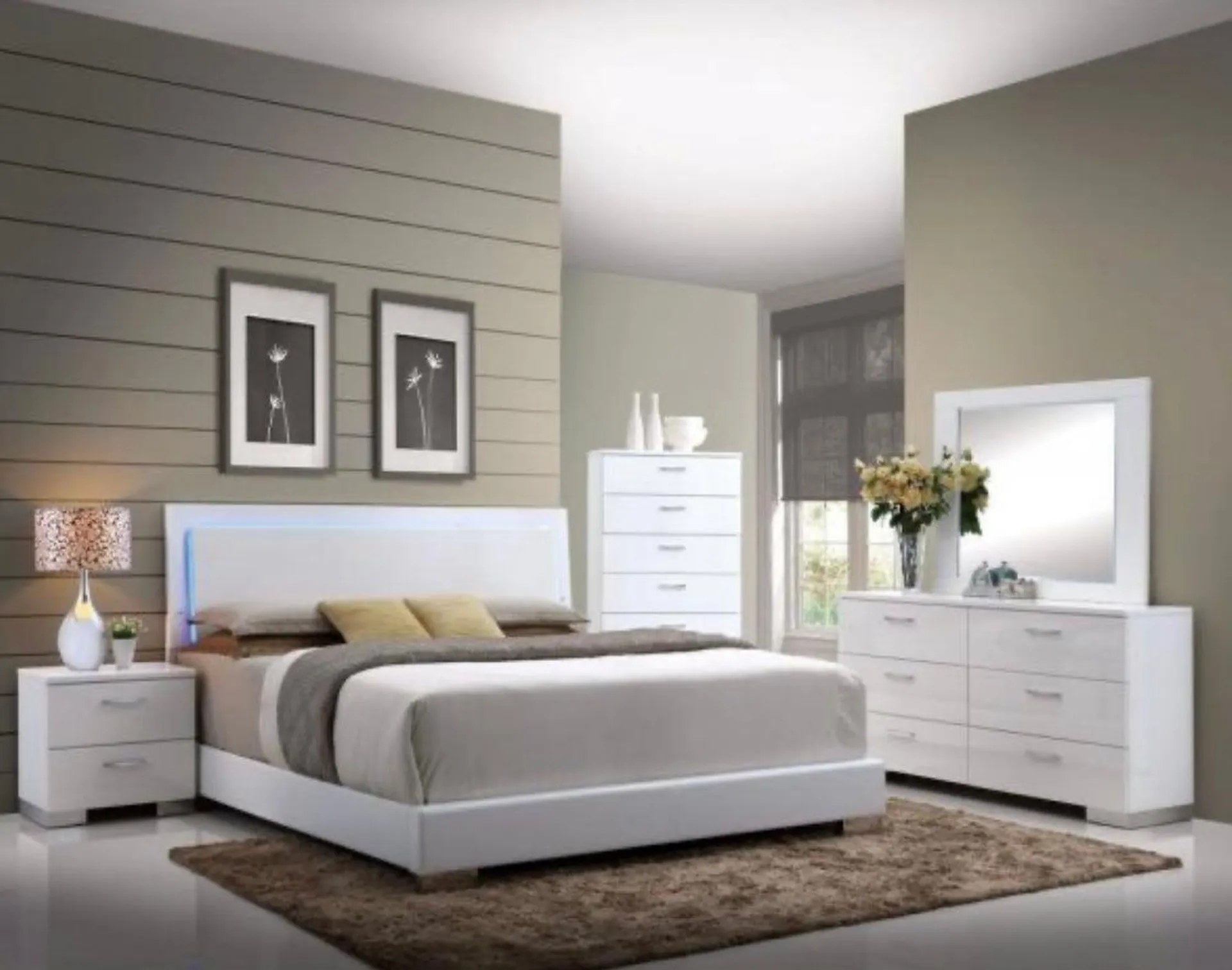 4 PCS Felicity King Bedroom Set 203500KE-S4