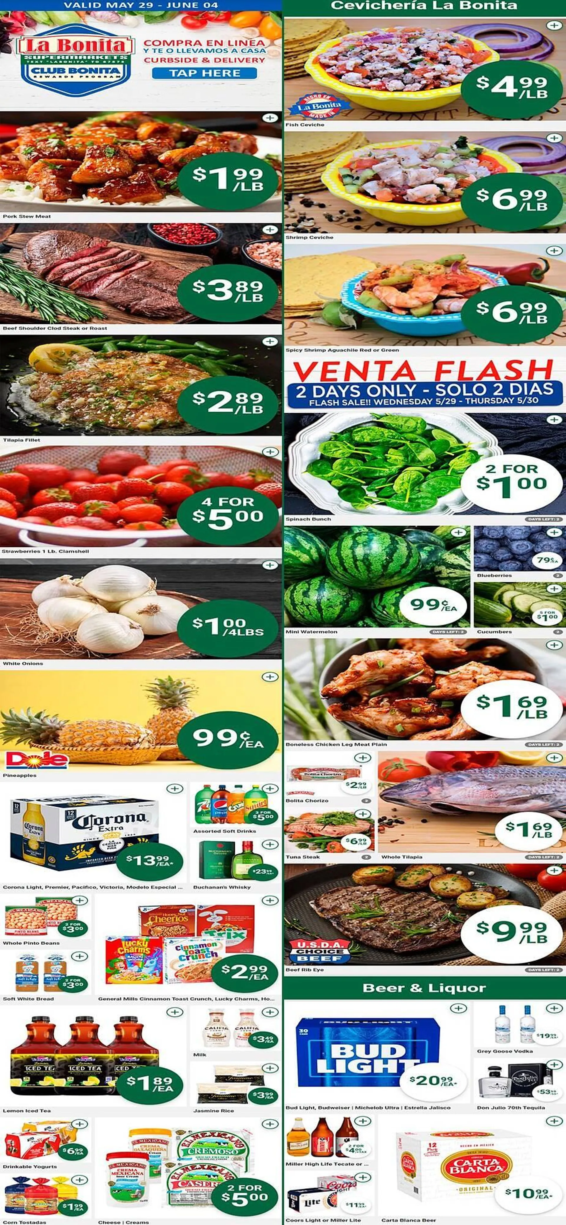 La Bonita Supermarkets Weekly Ad - 1