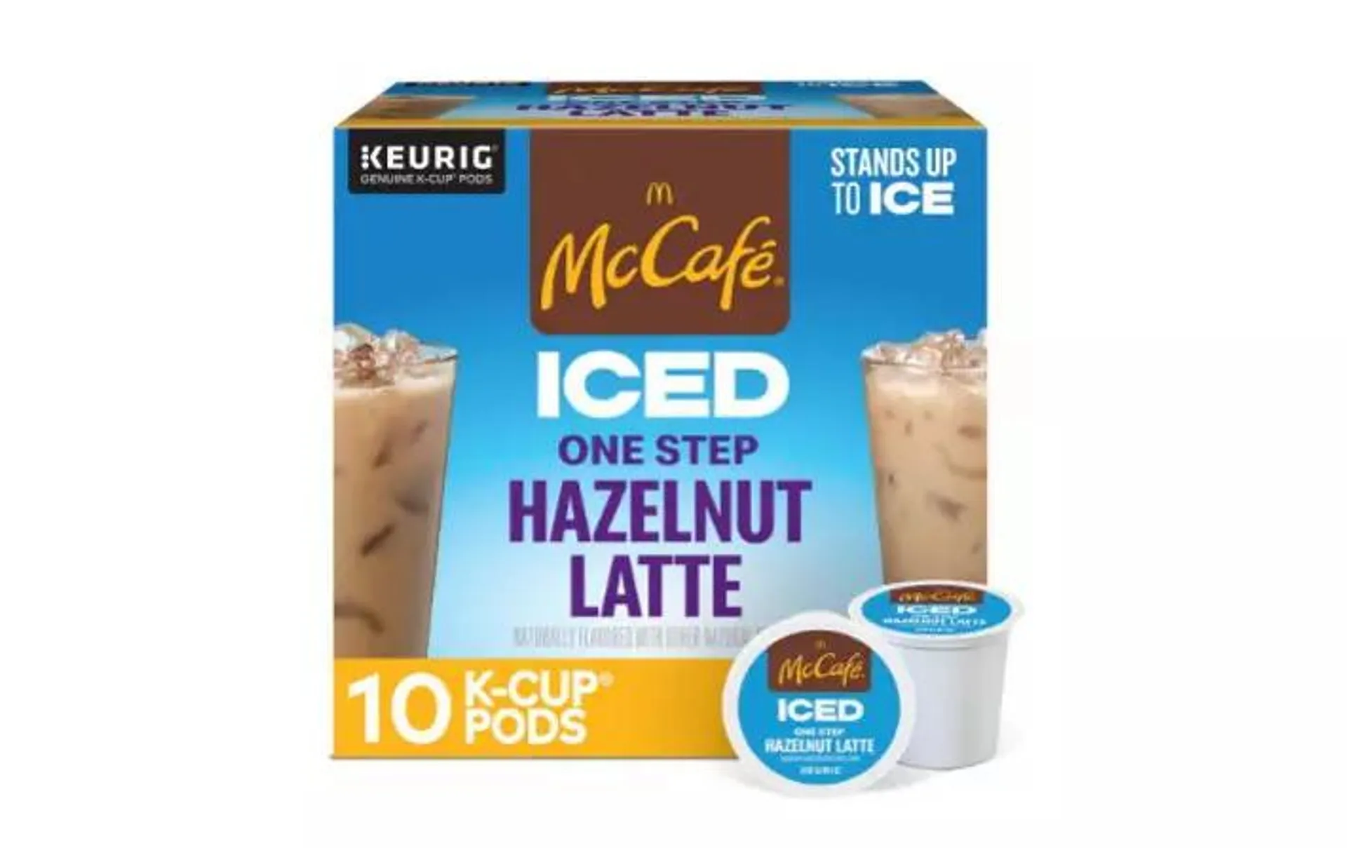 McCafé Iced Hazelnut Latte 10-Pack Brew Cups