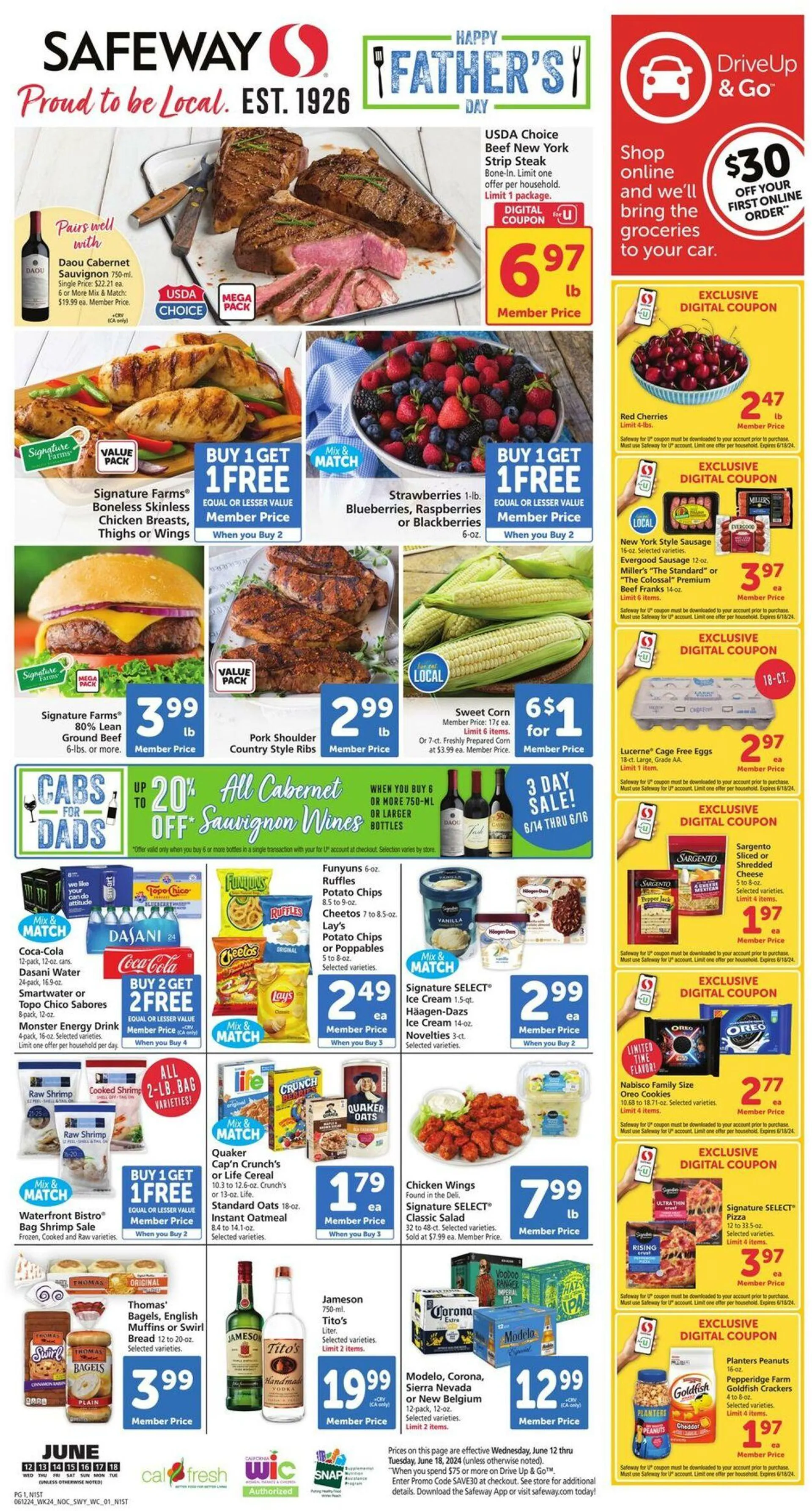 Safeway Current weekly ad - 1