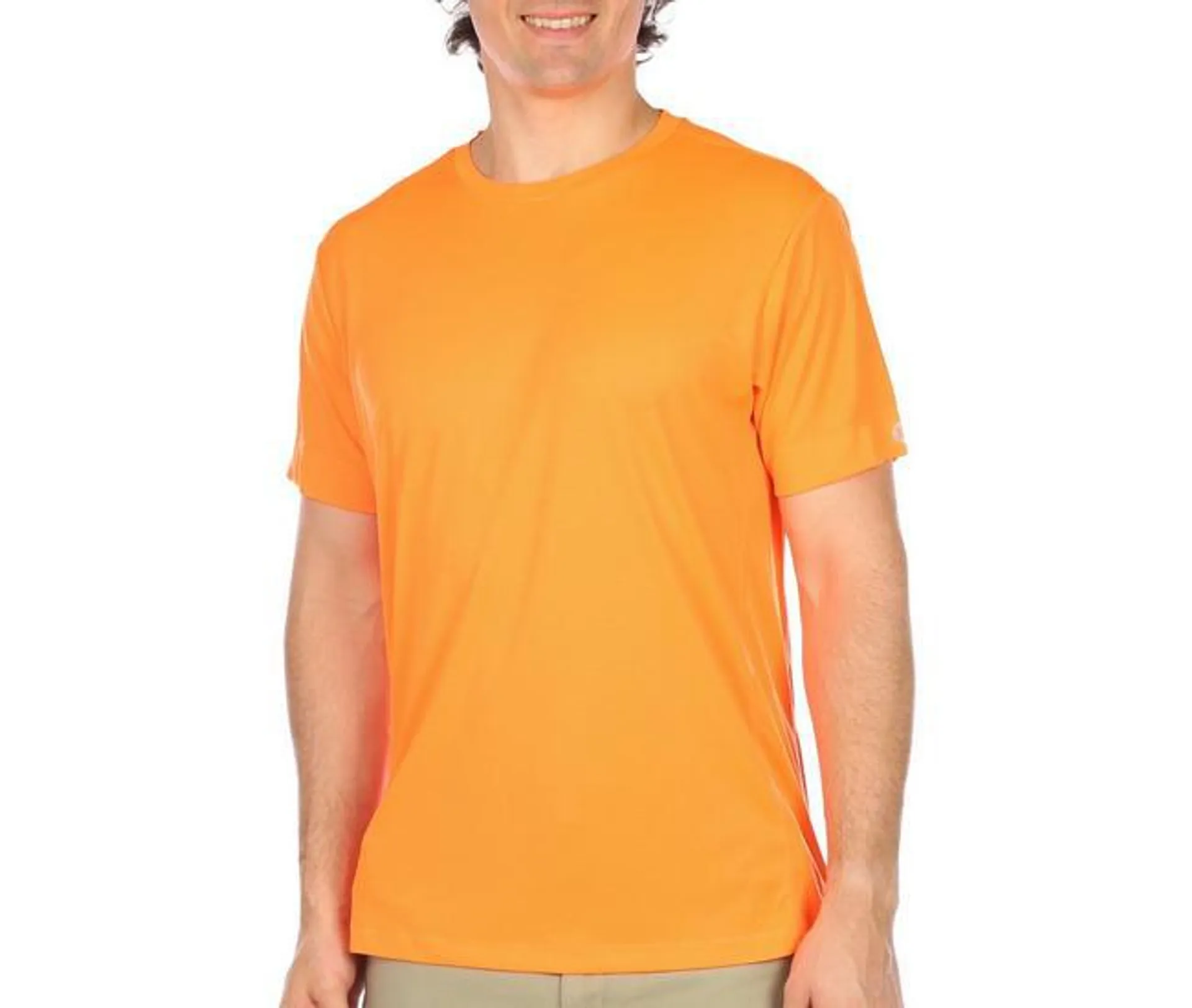 Mens Textured Performance Short Sleeve T-Shirt