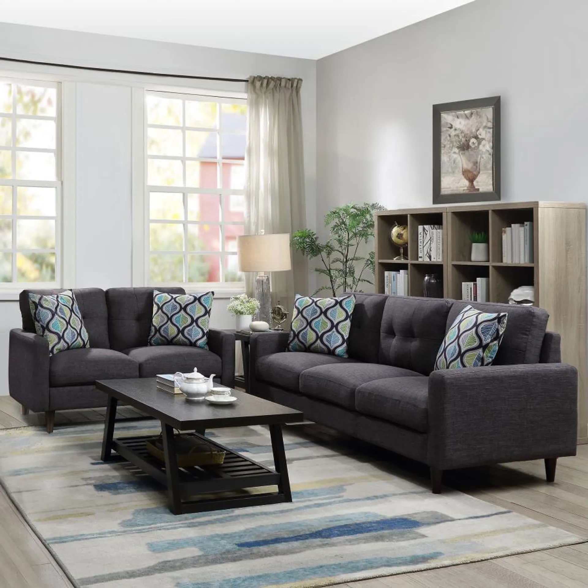 2 PCS Watsonville Sofa and Loveseat 552001-S2