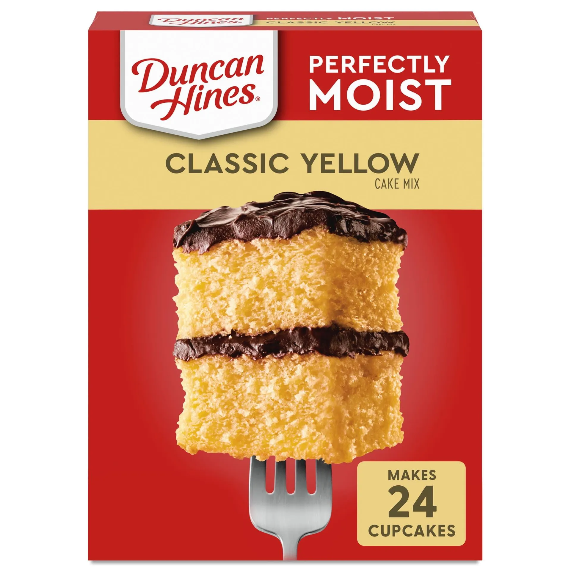 Duncan Hines Perfectly Moist Classic Yellow Cake Mix, 15.25 oz