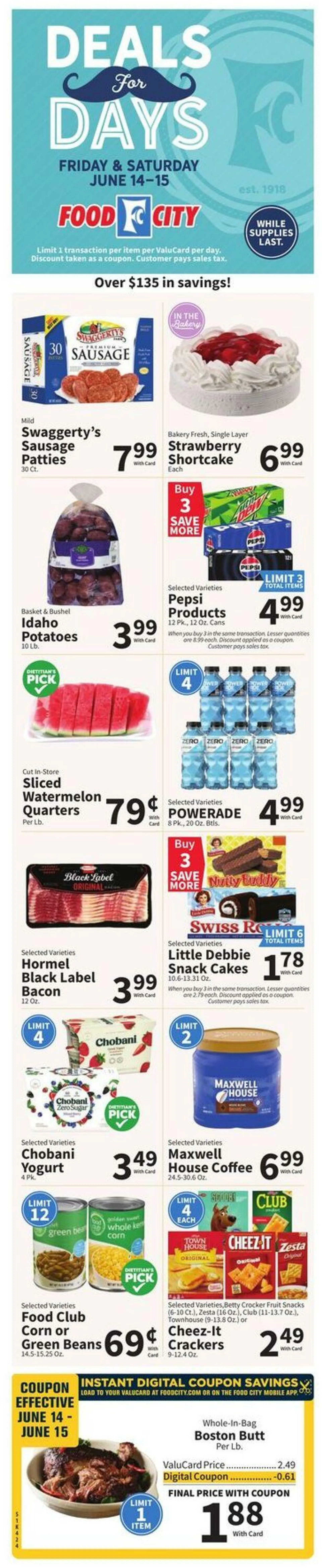 Food City Current weekly ad - 1