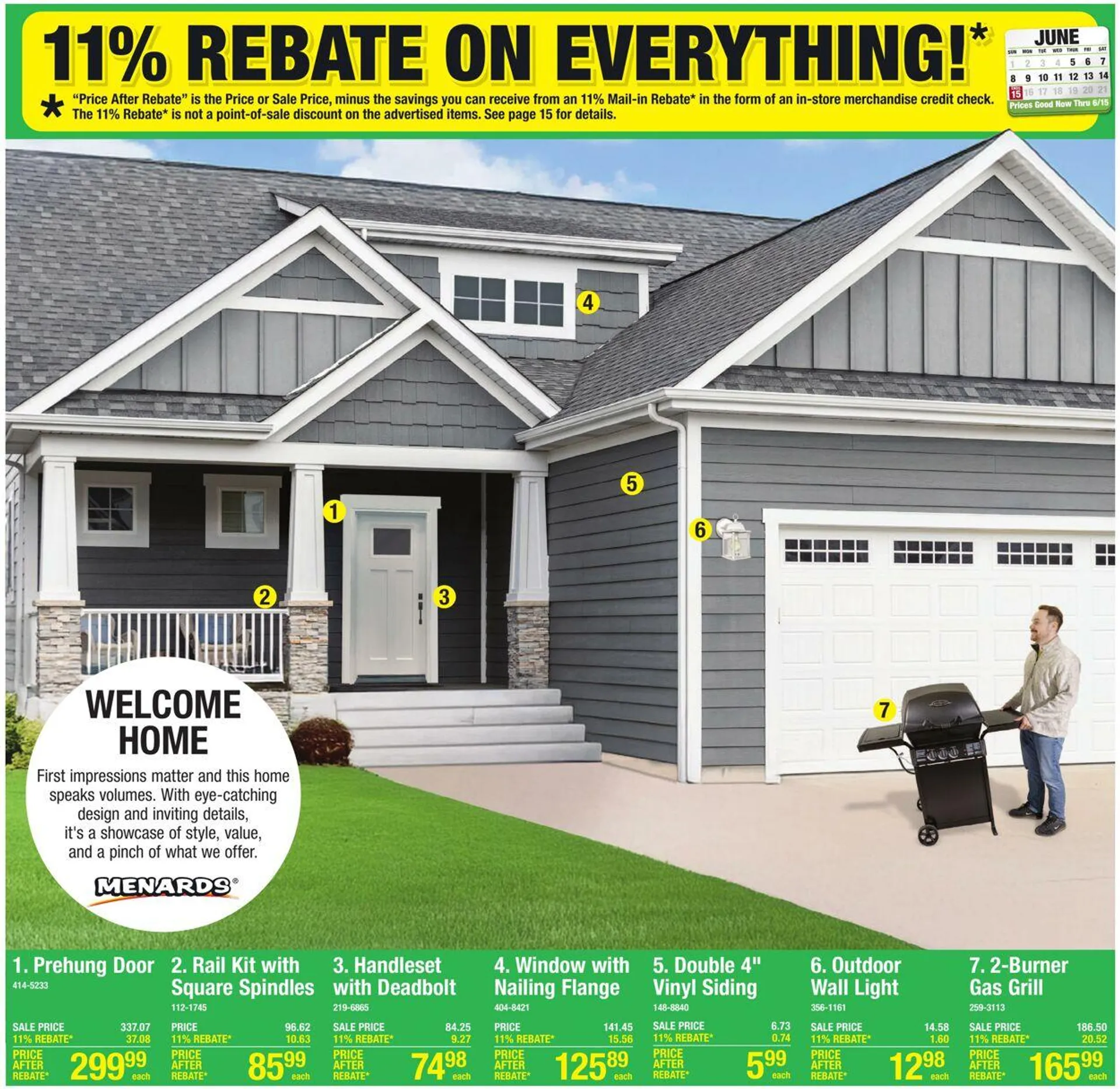 Catálogo de Menards Current weekly ad 4 de junio al 15 de junio 2025 - Página 1