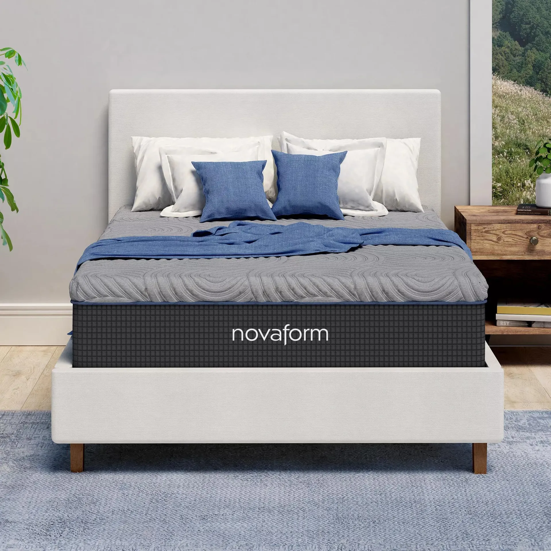 Novaform 12" King Cooling Gel Memory Foam Mattress