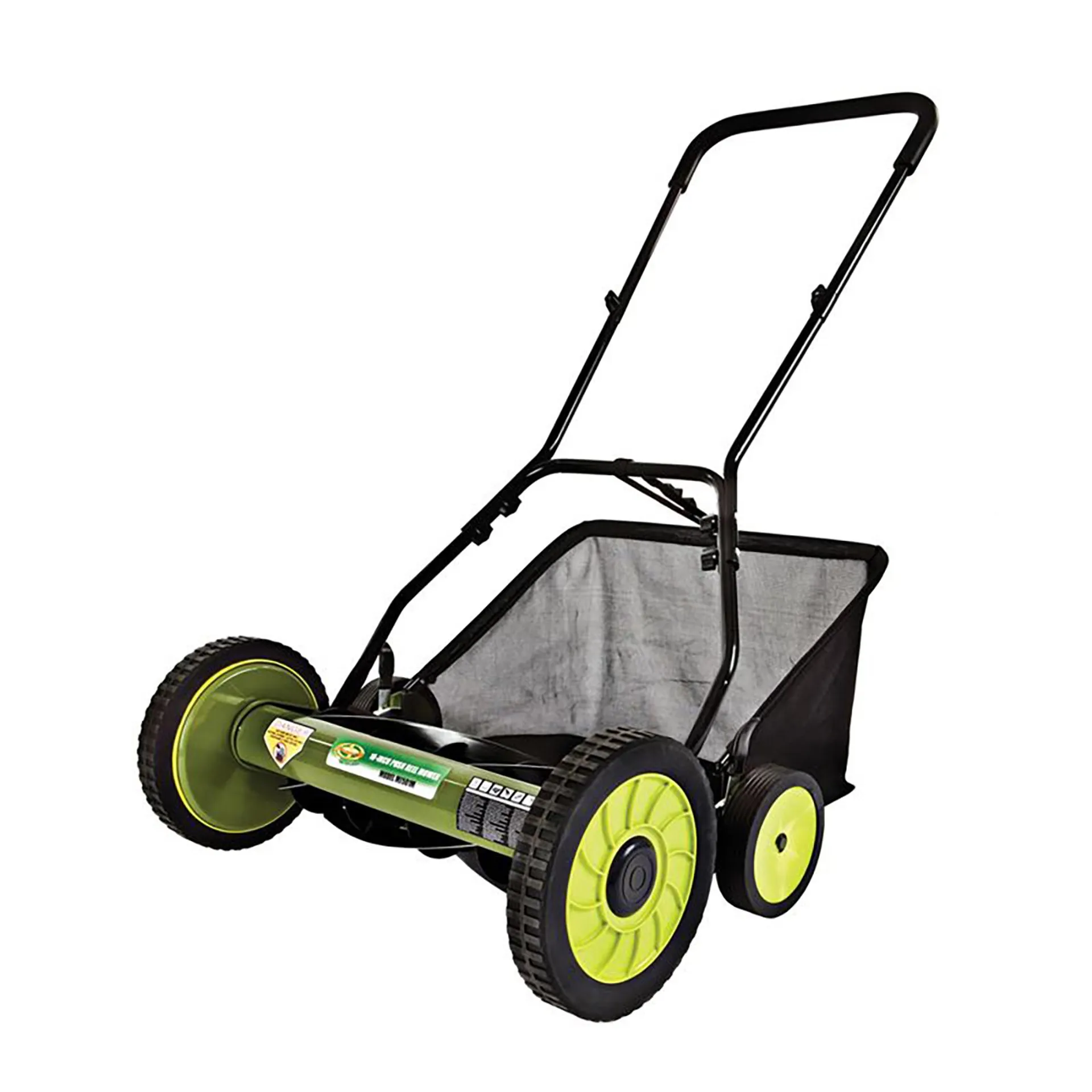 Sun Joe MJ501M Mow Joe 18-Inch Manual Reel Mower with Grass Catcher –