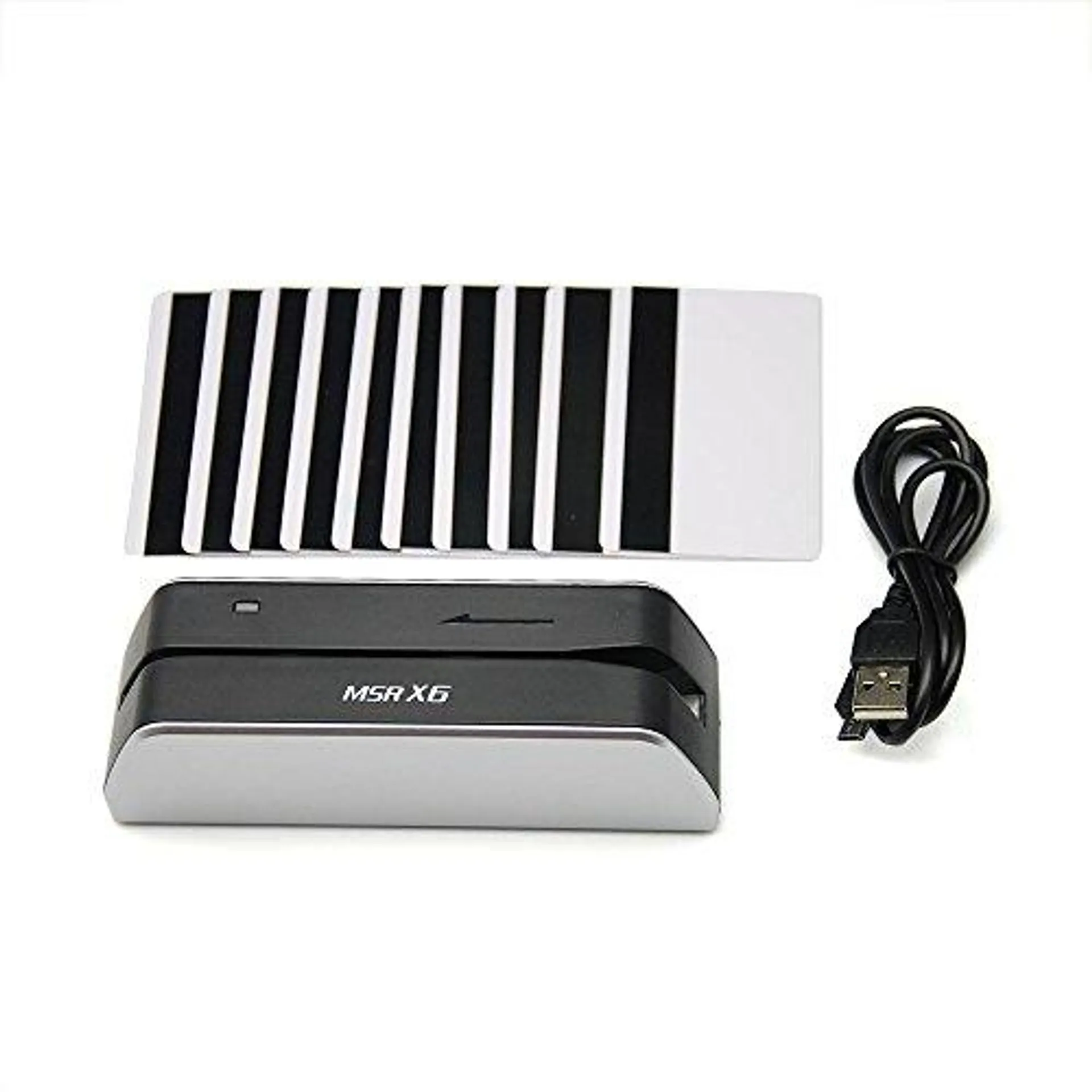 Deftun Smallest USB Magstripe Credit Card Reader Writer