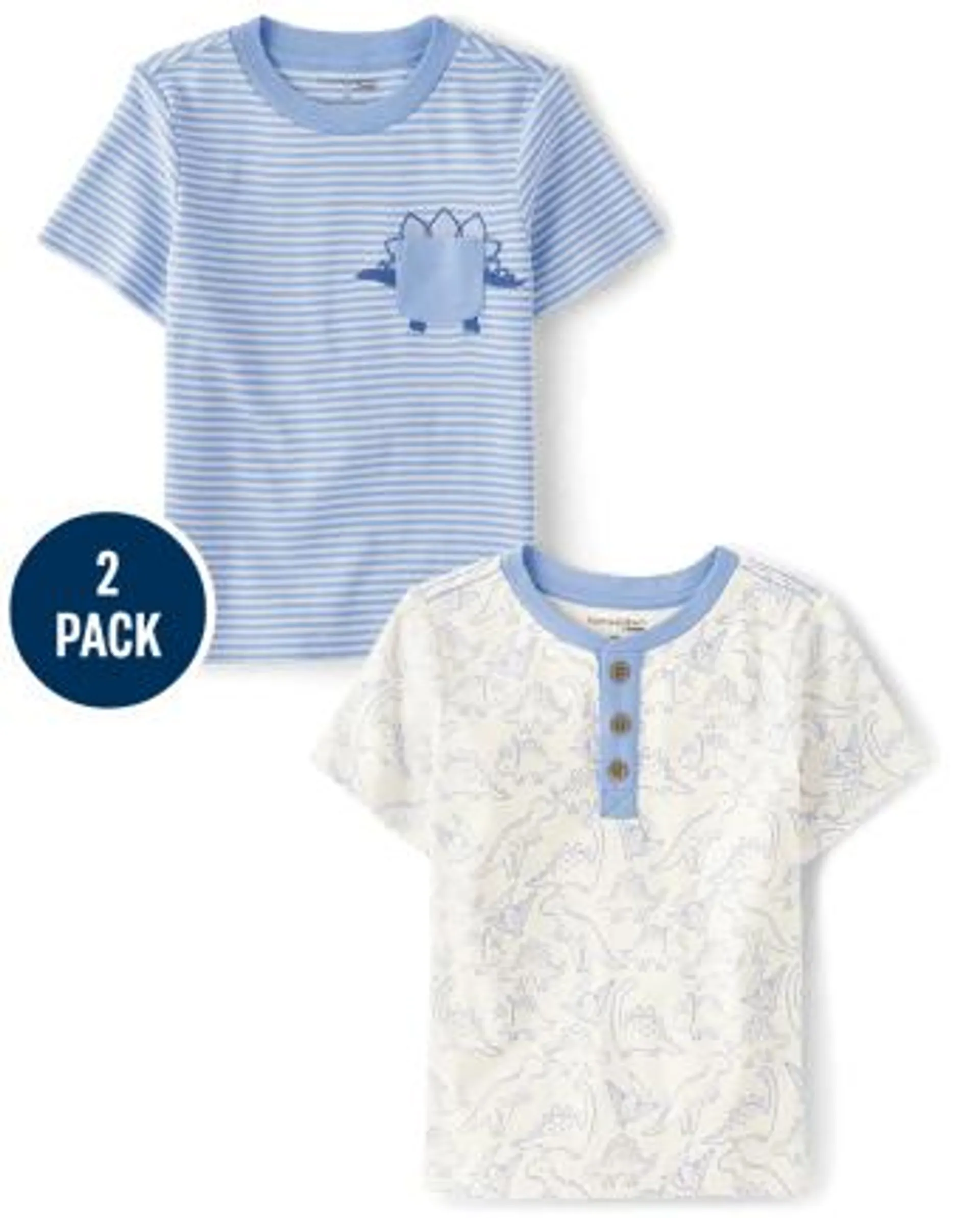 Boys Dino Top 2-Pack - Homegrown by Gymboree - multi clr