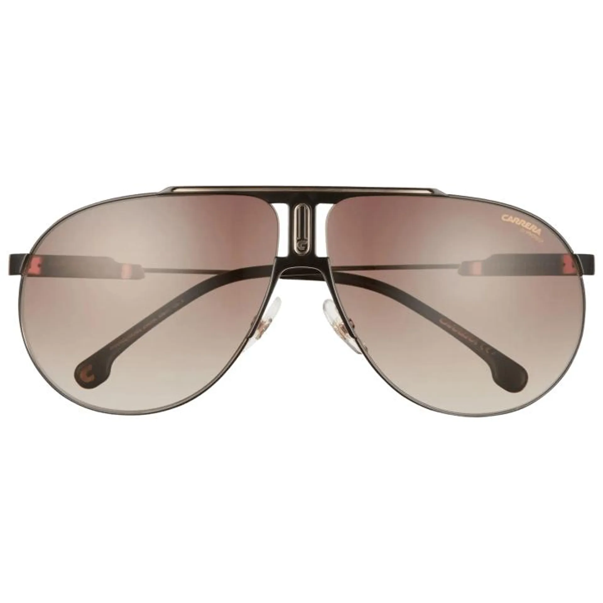 Carrera Gafas de Sol Aviador Unisex en Negro-Dorado