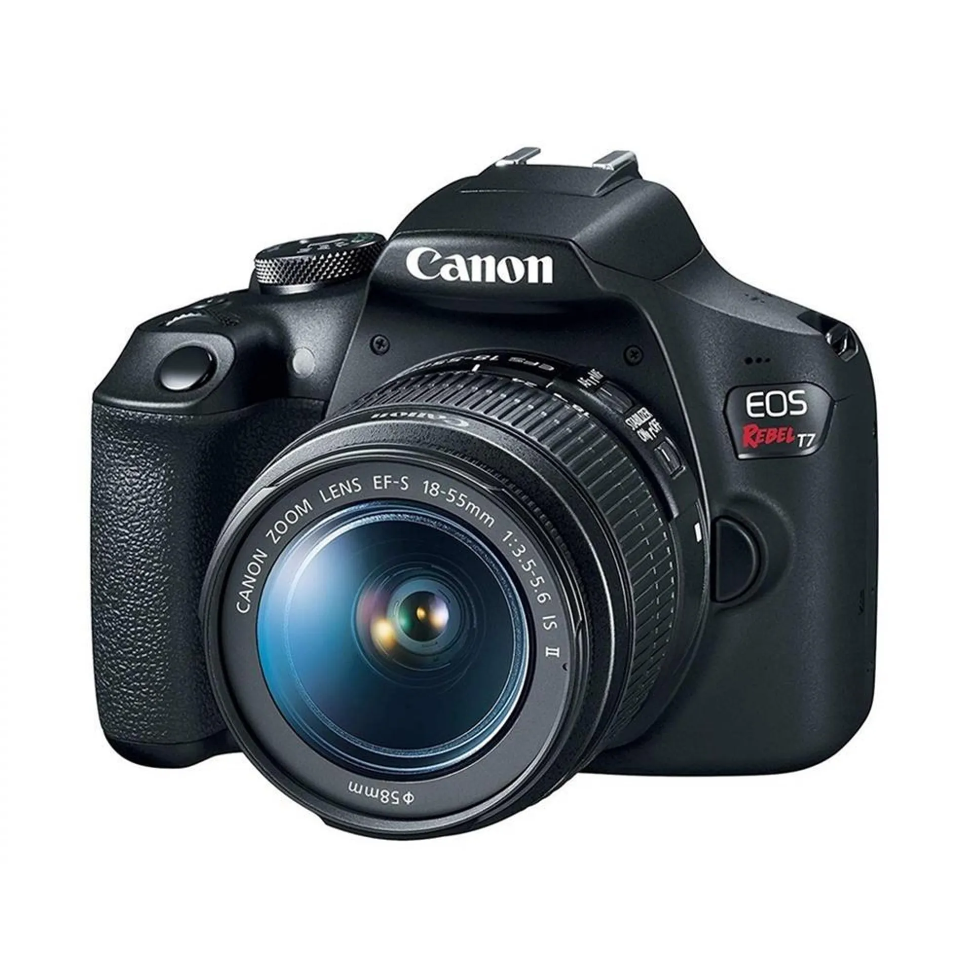 Canon EOS Rebel T7 24.1MP Digital SLR Camera with EF-S 18-55 IS II Lens