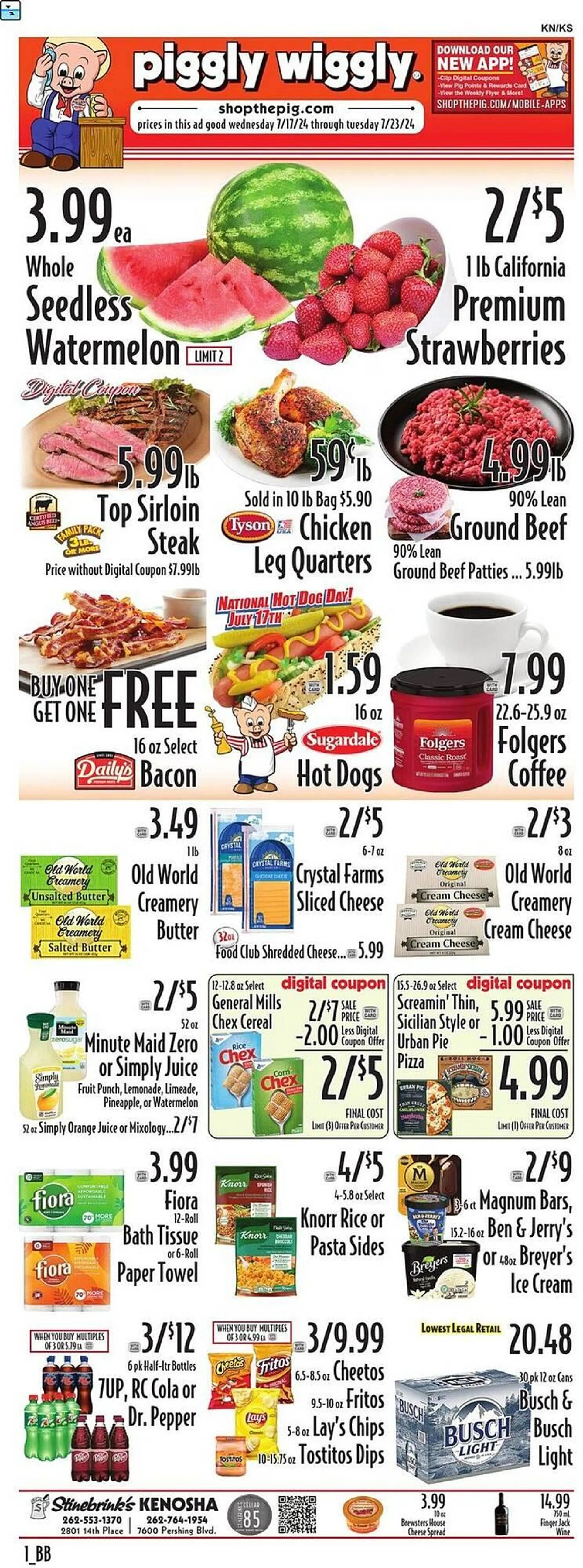 Piggly Wiggly Weekly Ad - 1