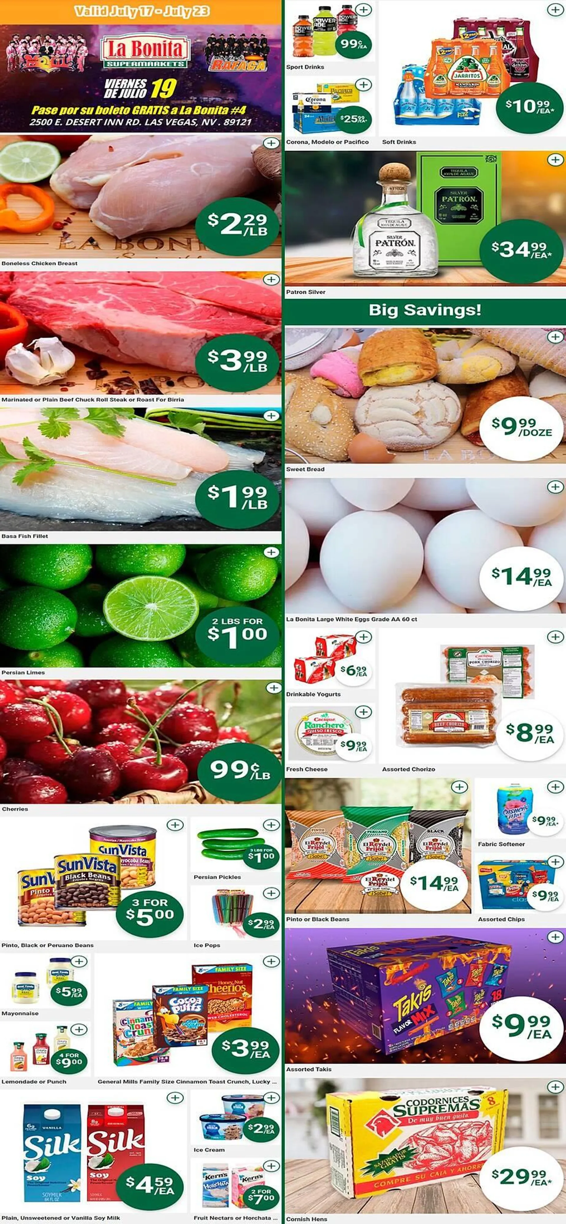 La Bonita Supermarkets Weekly Ad - 1