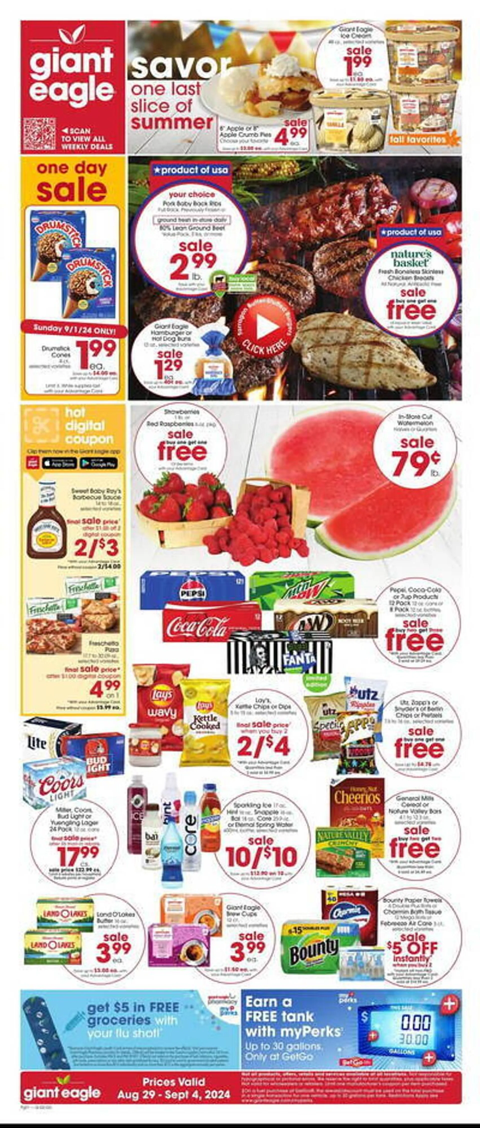 Giant Eagle Weekly Ad - 1