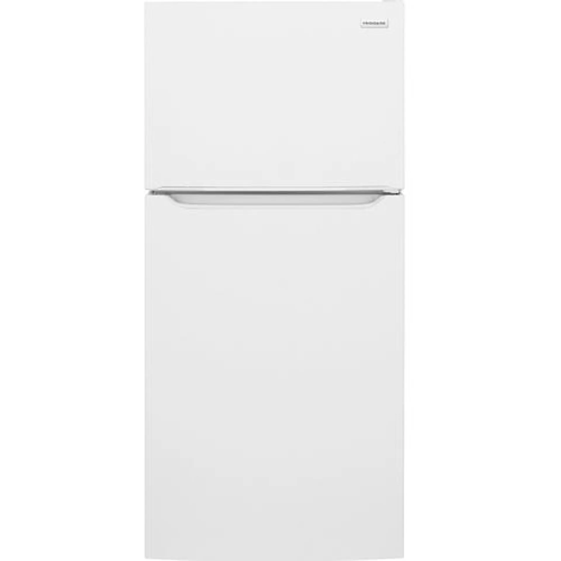 18.3 CuFt Top-Mount Refrigerator in White EvenTemp™ Cooling System