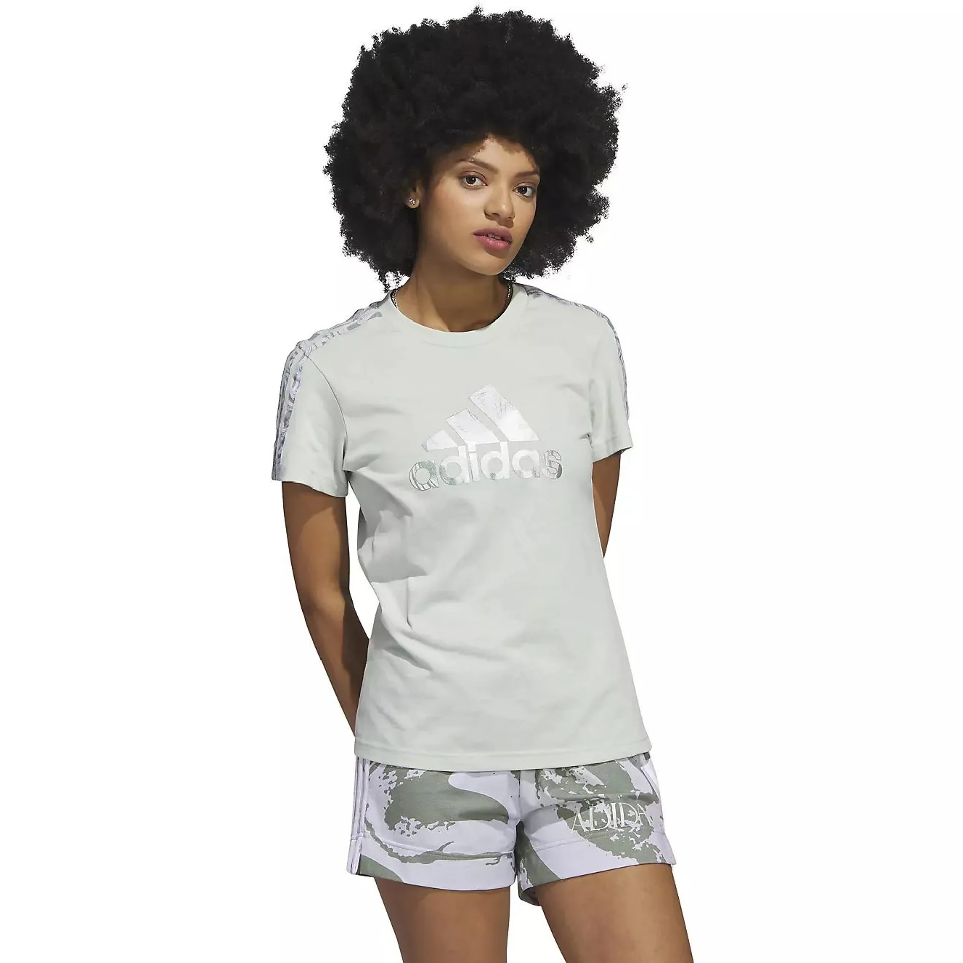 adidas Women's Luxe Graphic Short Sleeve T-shirt