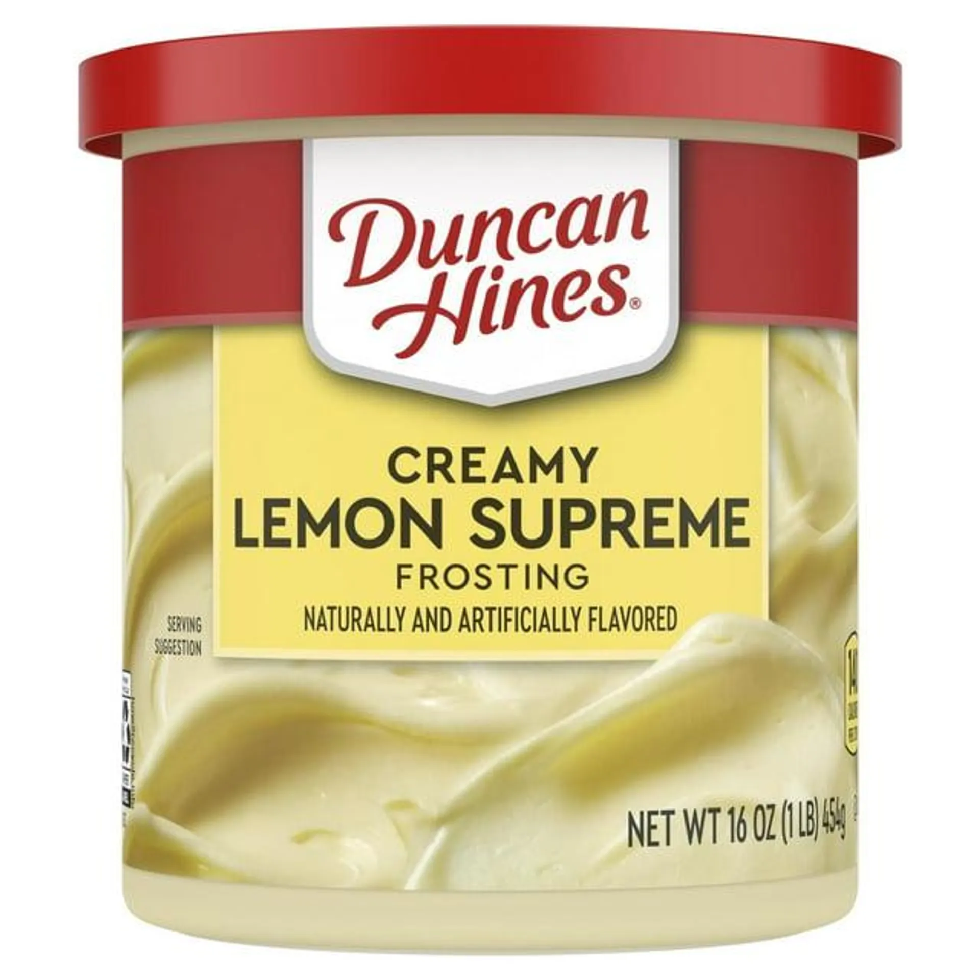 Duncan Hines Creamy Lemon Supreme Frosting, 16 oz