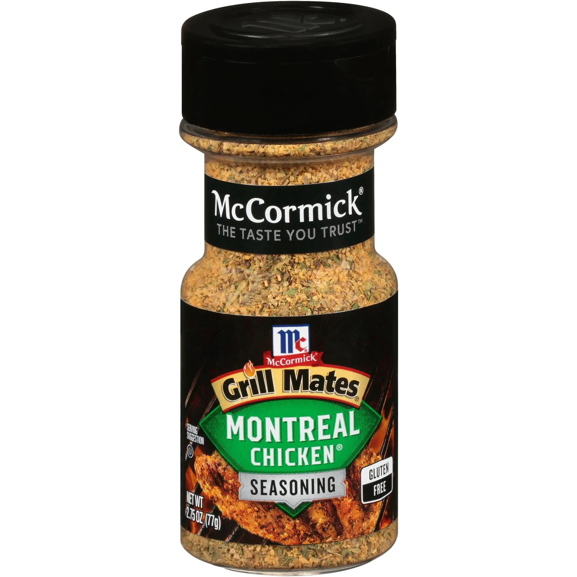 McCormick Grill Mates Gluten Free Montreal Chicken Seasoning, 2.75 oz Bottle