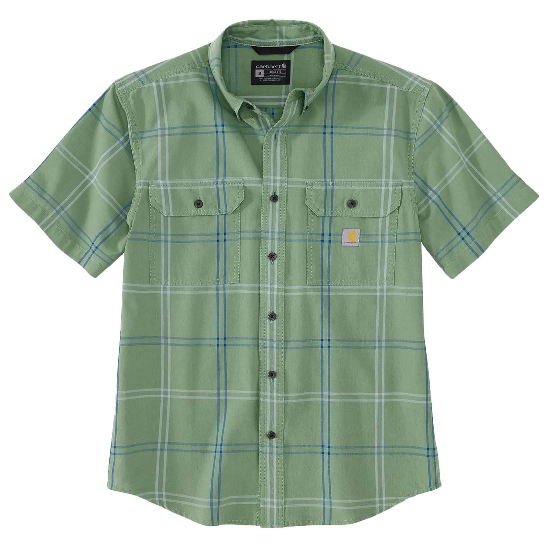 Carhartt Men's Midweight Short-Sleeve Plaid Shirt