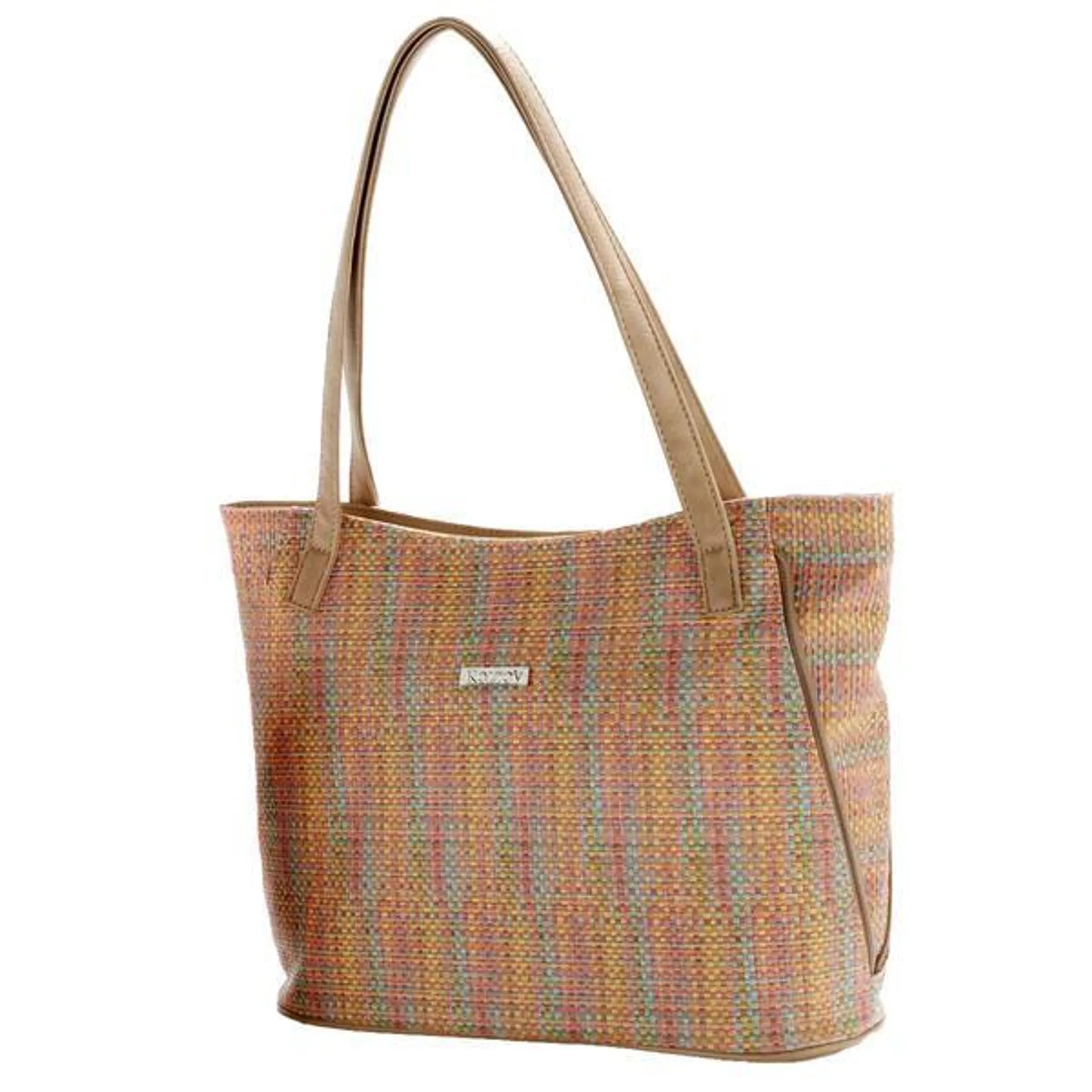 Koltov Emily E/W Tote - Natural/Multi