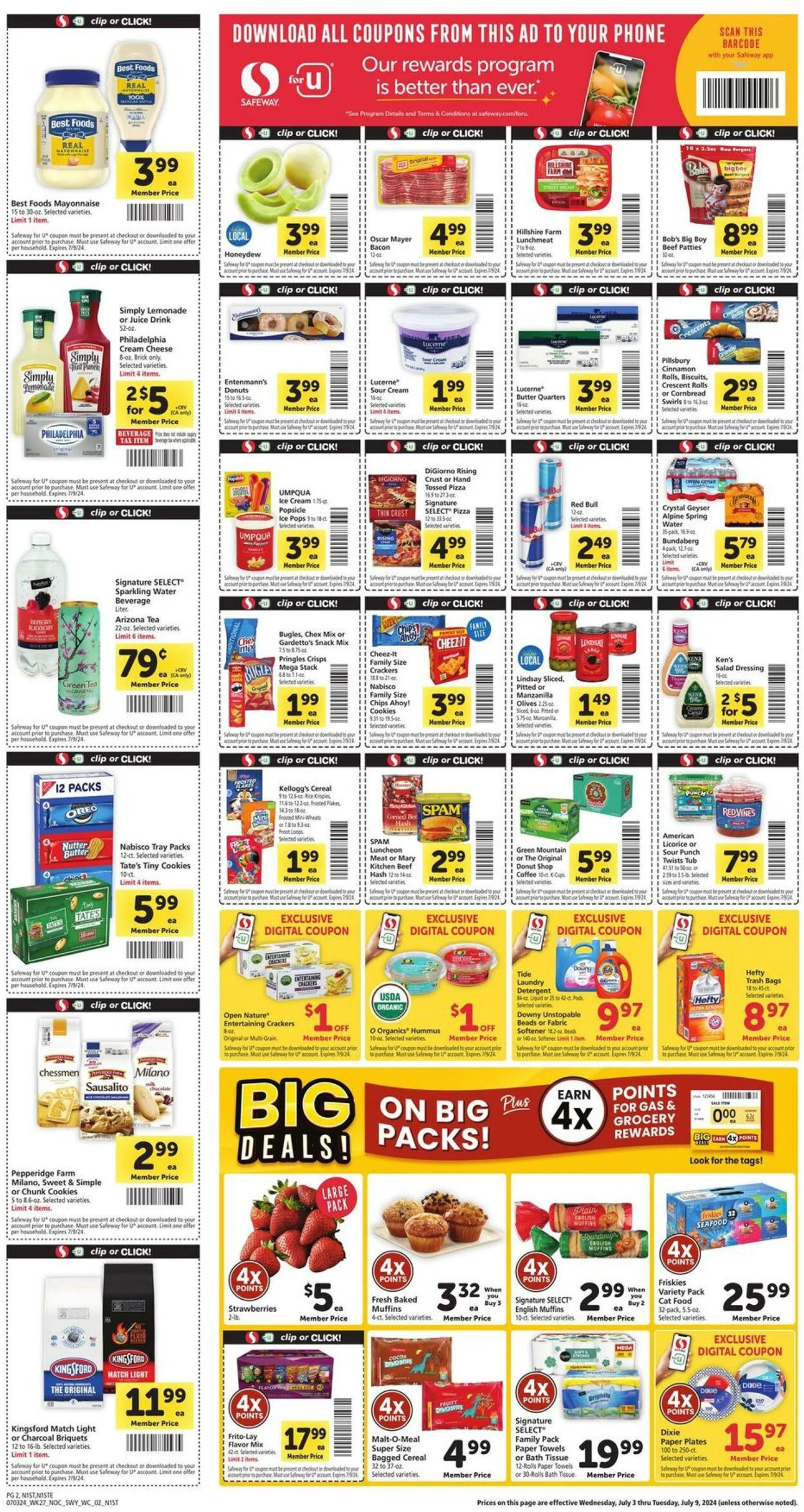 Safeway Current weekly ad - 2