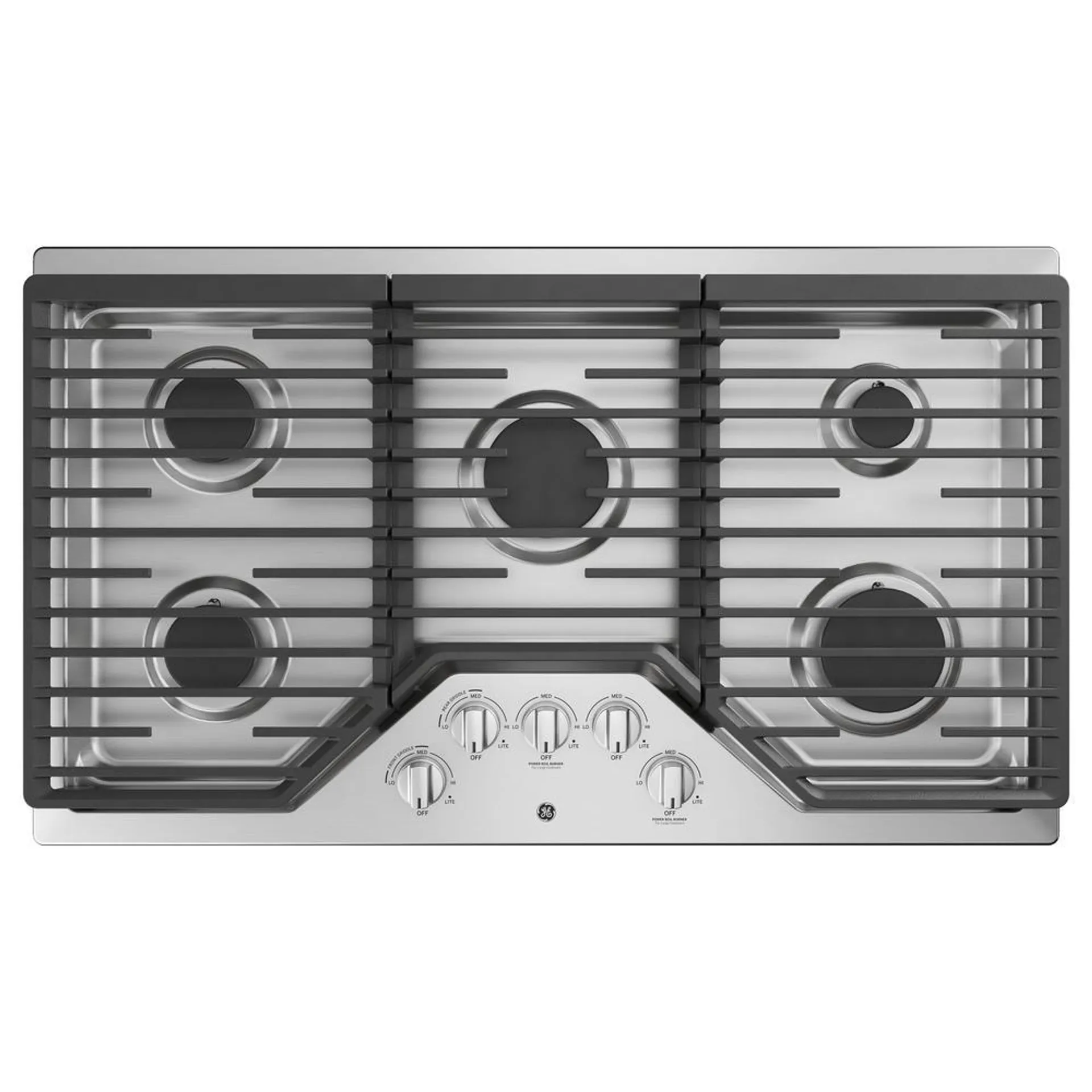 GE Appliances JGP5036SLSS 36" Built-In Gas Cooktop - Stainless Steel