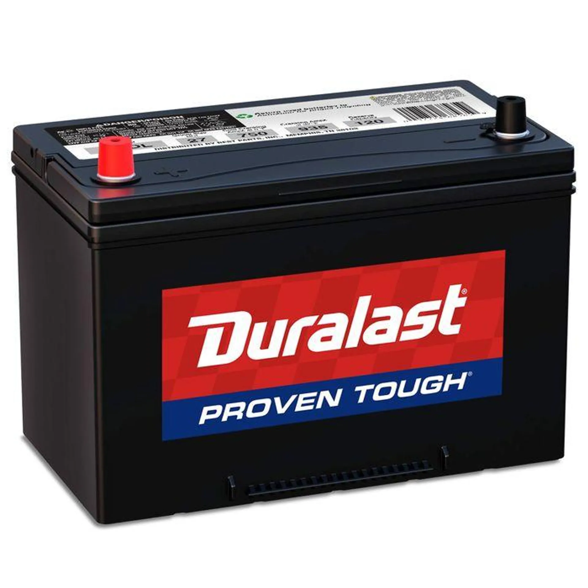 Duralast Flooded Battery 27 750 27-DL