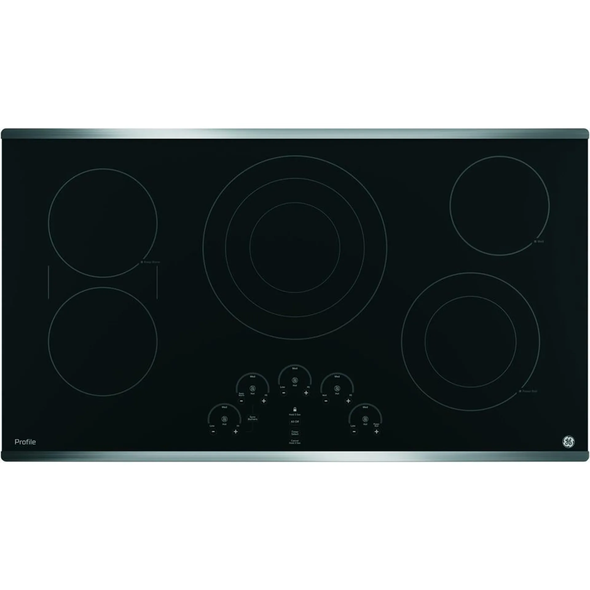 GE Profile Series PP9036SJSS 36" Built-In Touch Control Cooktop - Stainless Steel