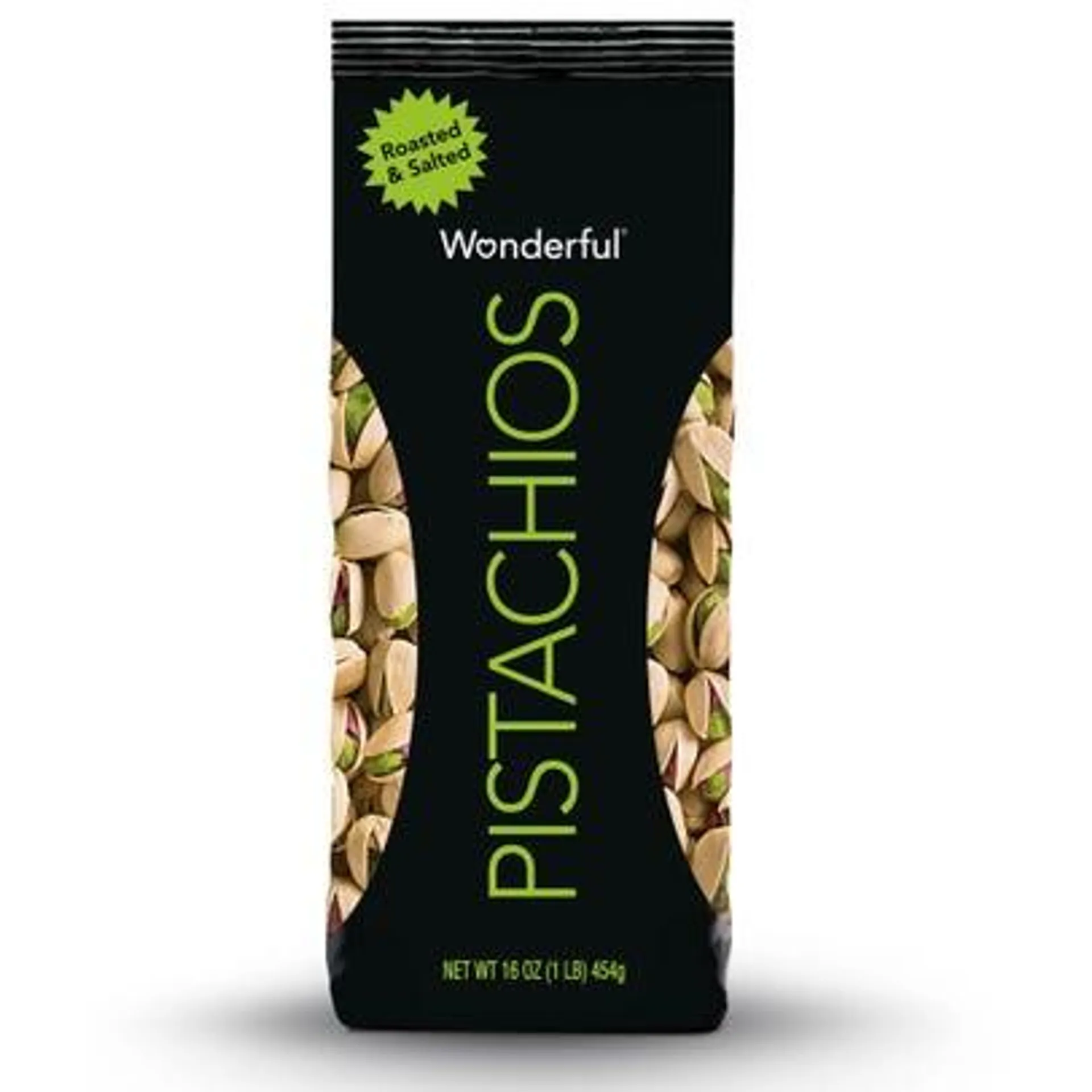 Wonderful Pistachios - Roasted & Salted, 16 oz