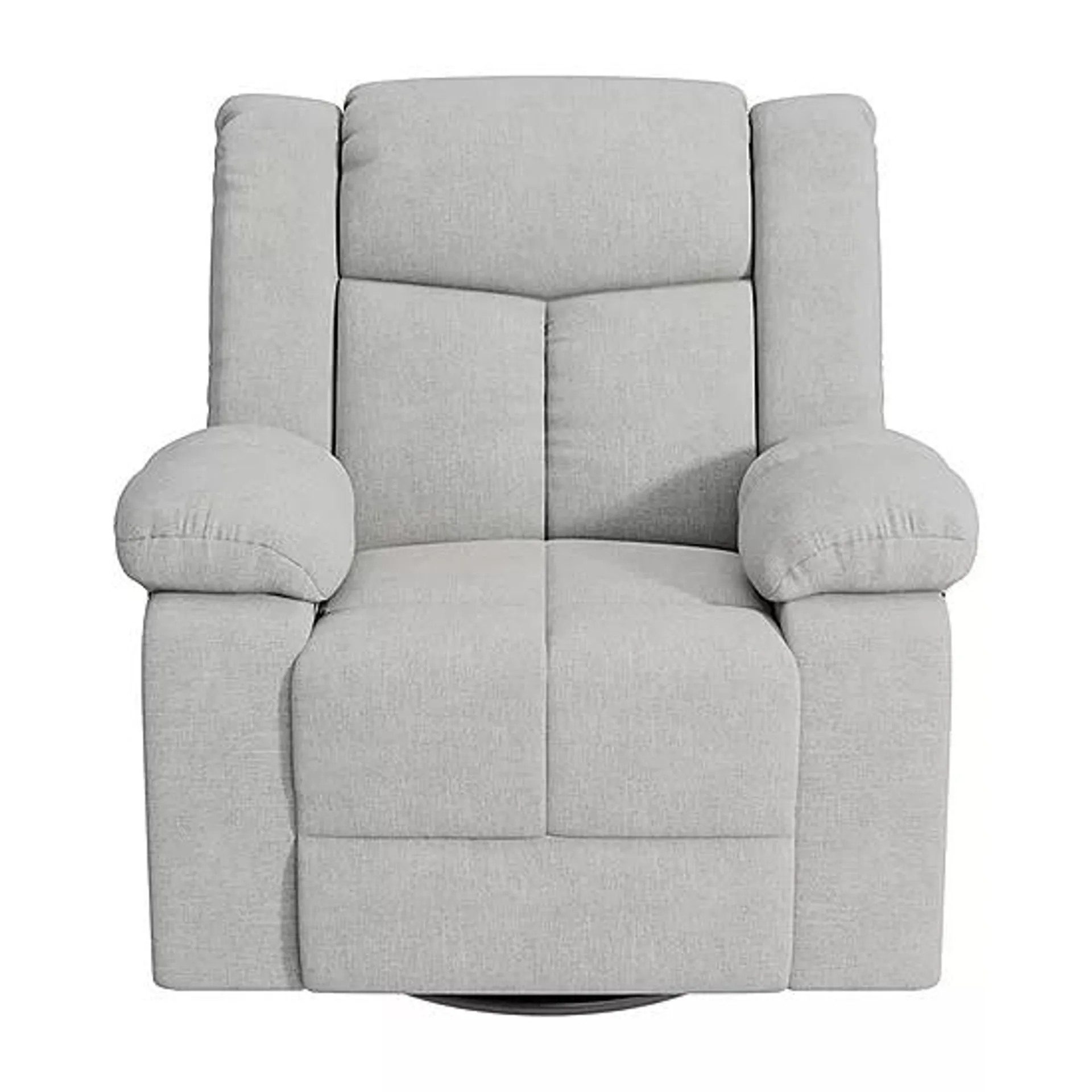 ProLounger Traditional Swivel Glider Recliner in Plush Velvet