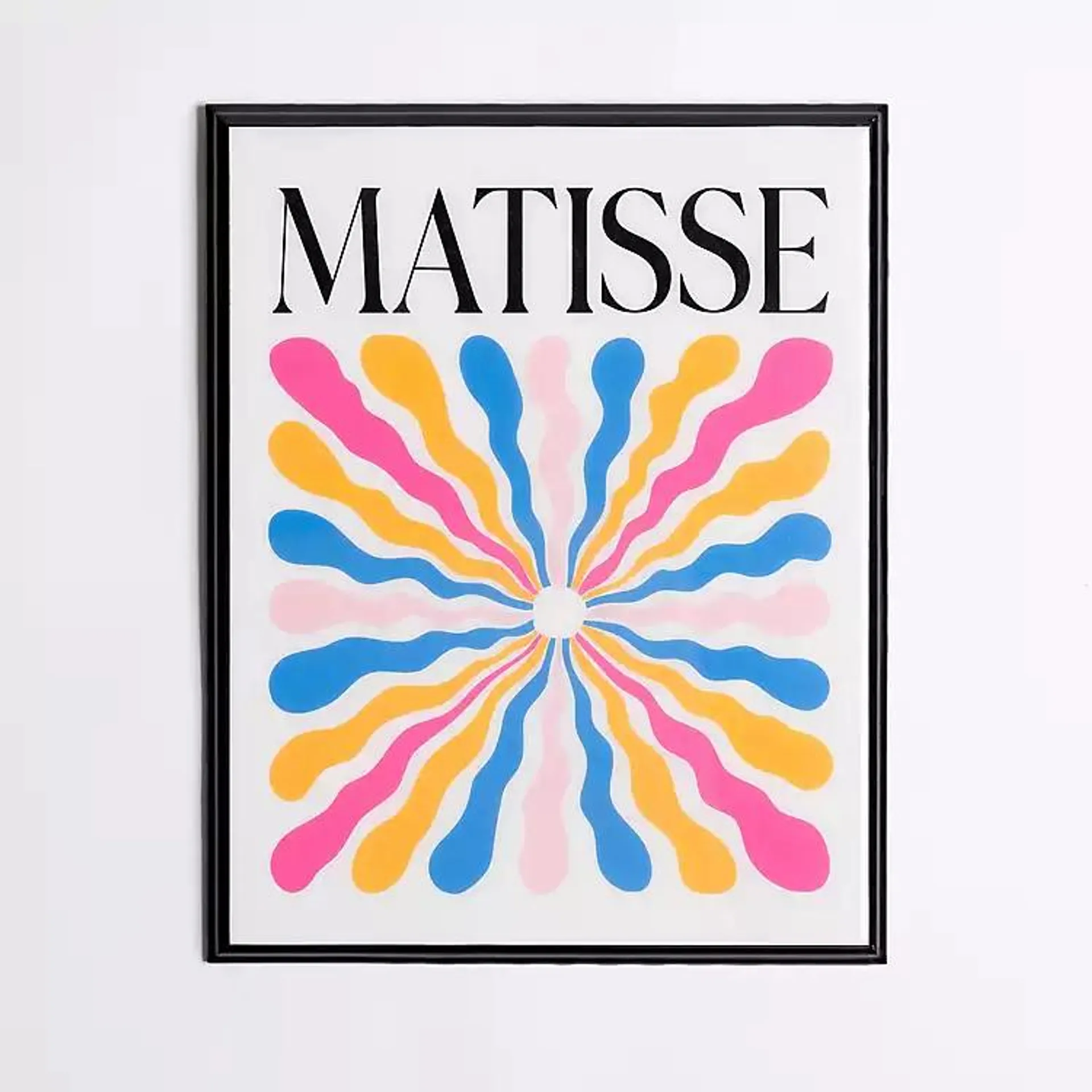 Matisse Colorful Burst Wall Plaque