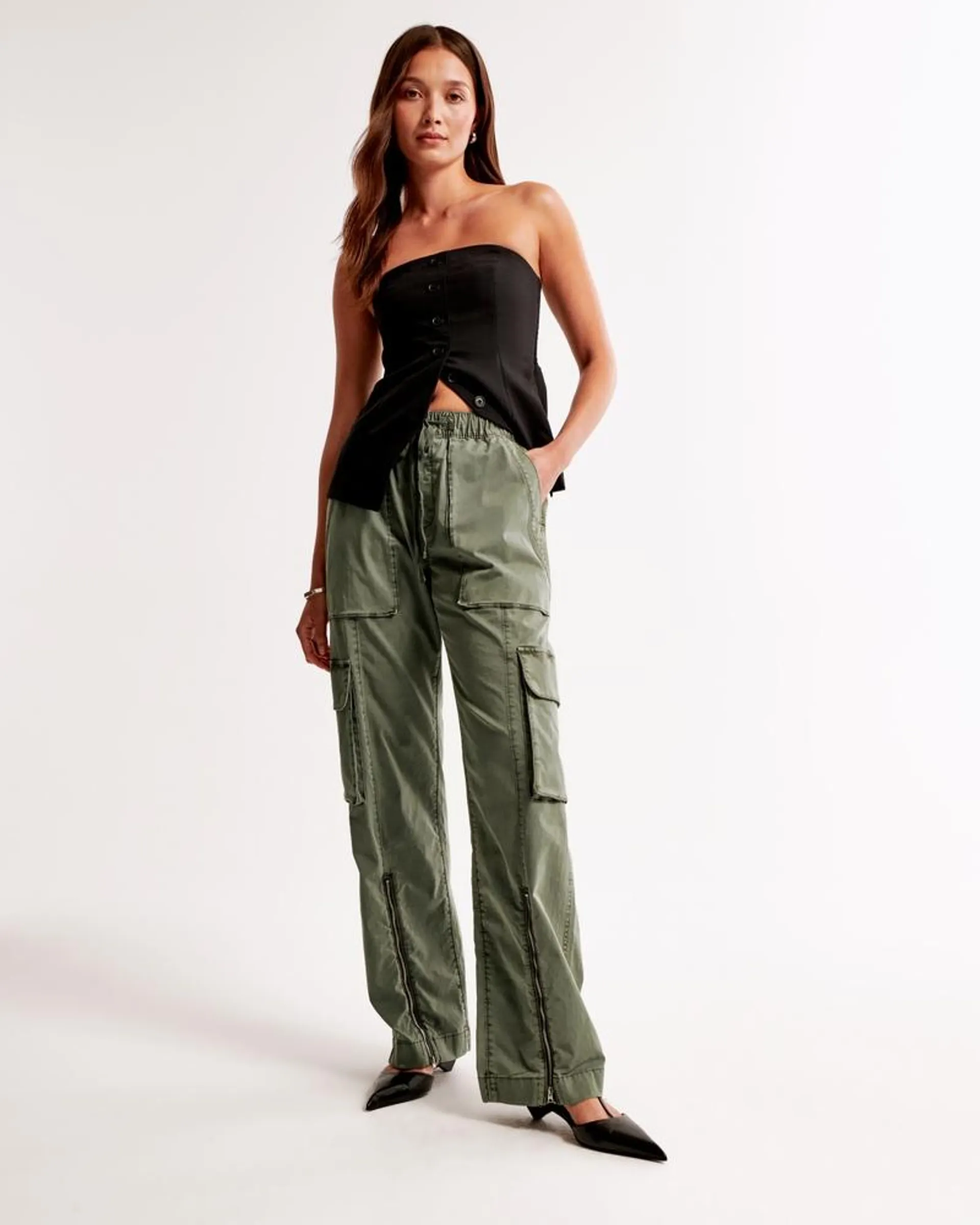 Baggy Cargo Pull-On Pant